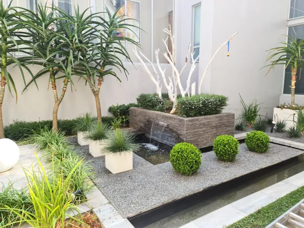 Landscaping installation process in Gauteng by Living Green Landscapes
