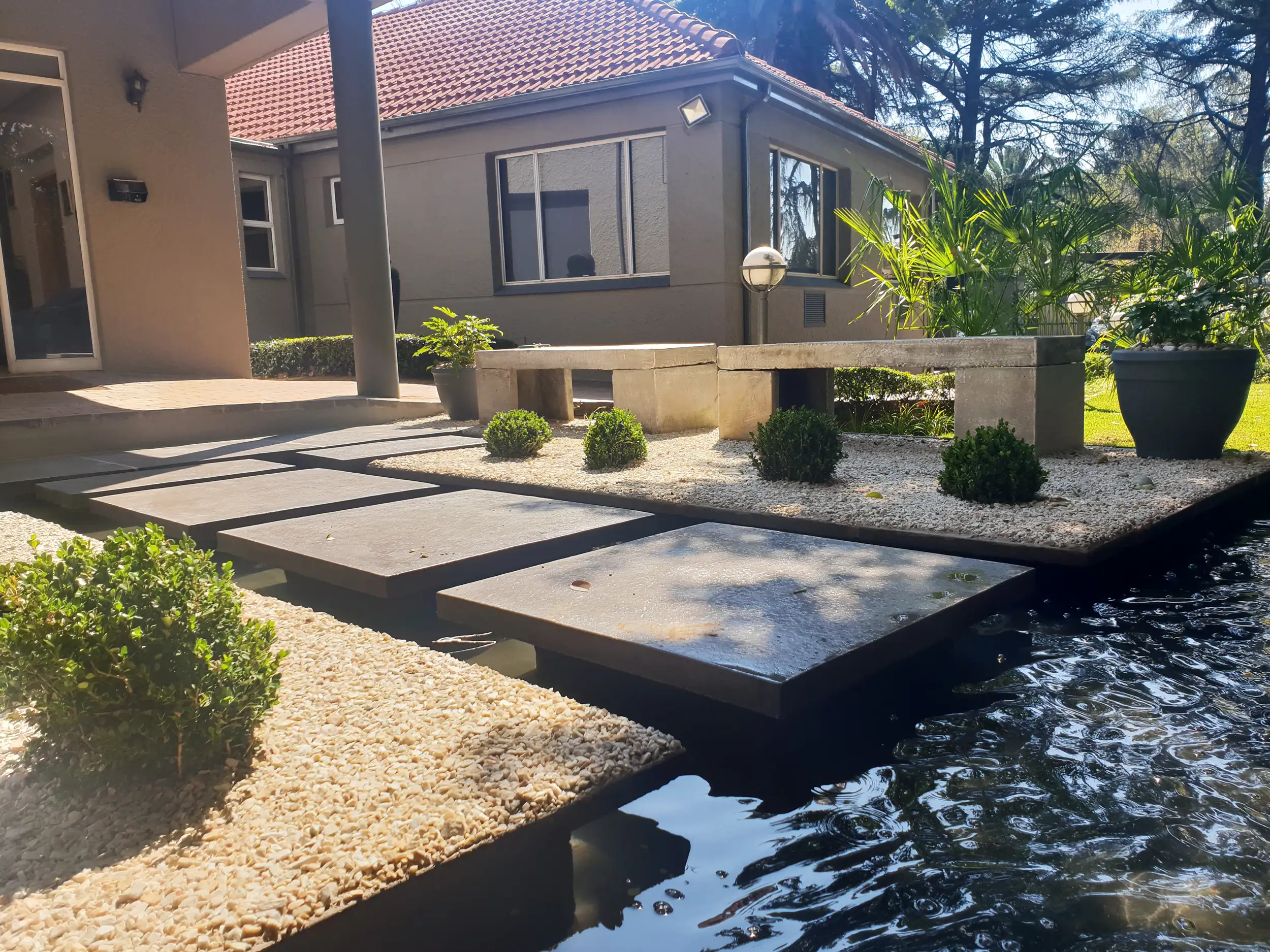 Landscaping and garden design in Bassonia by Living Green Landscapes