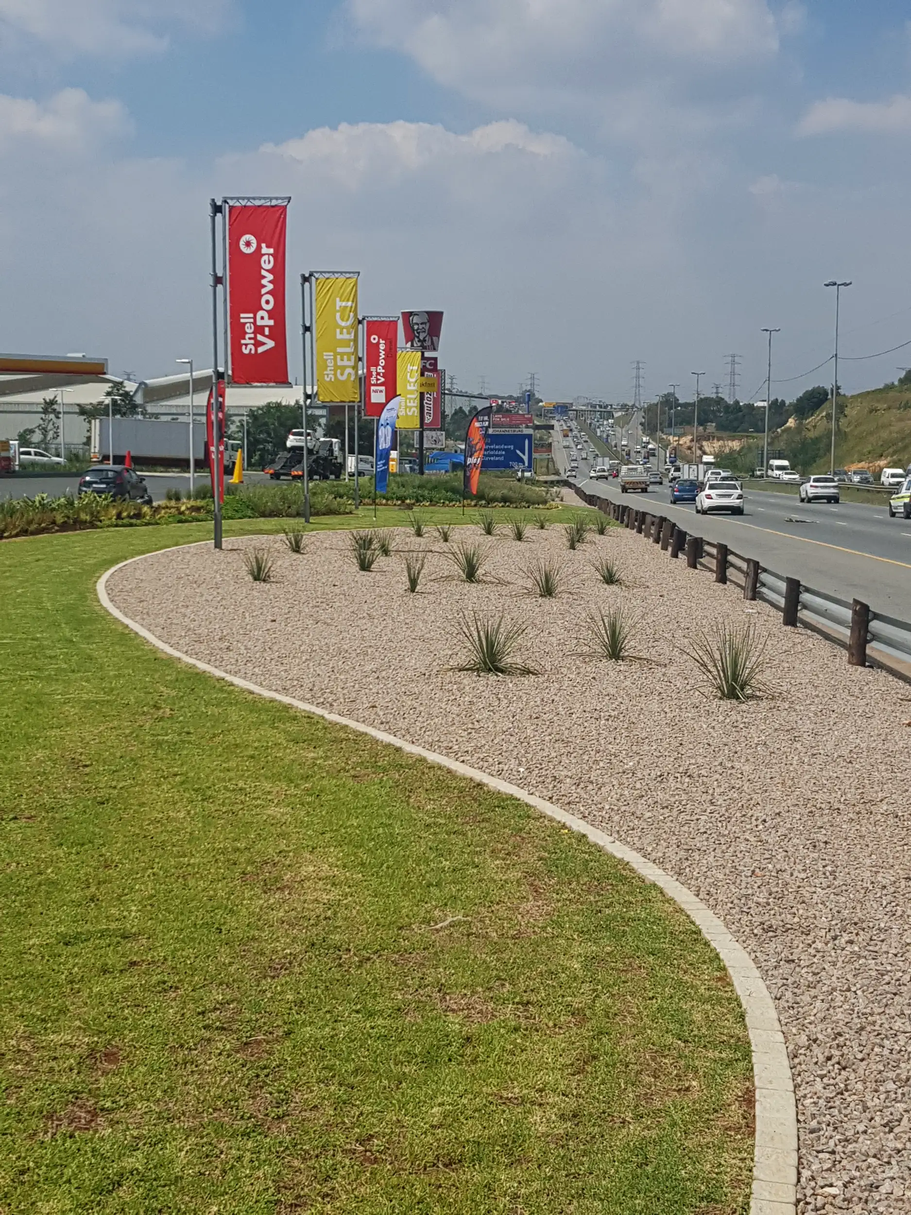 Commercial Landscaping project in Johannesburg by Living Green Landscapes
