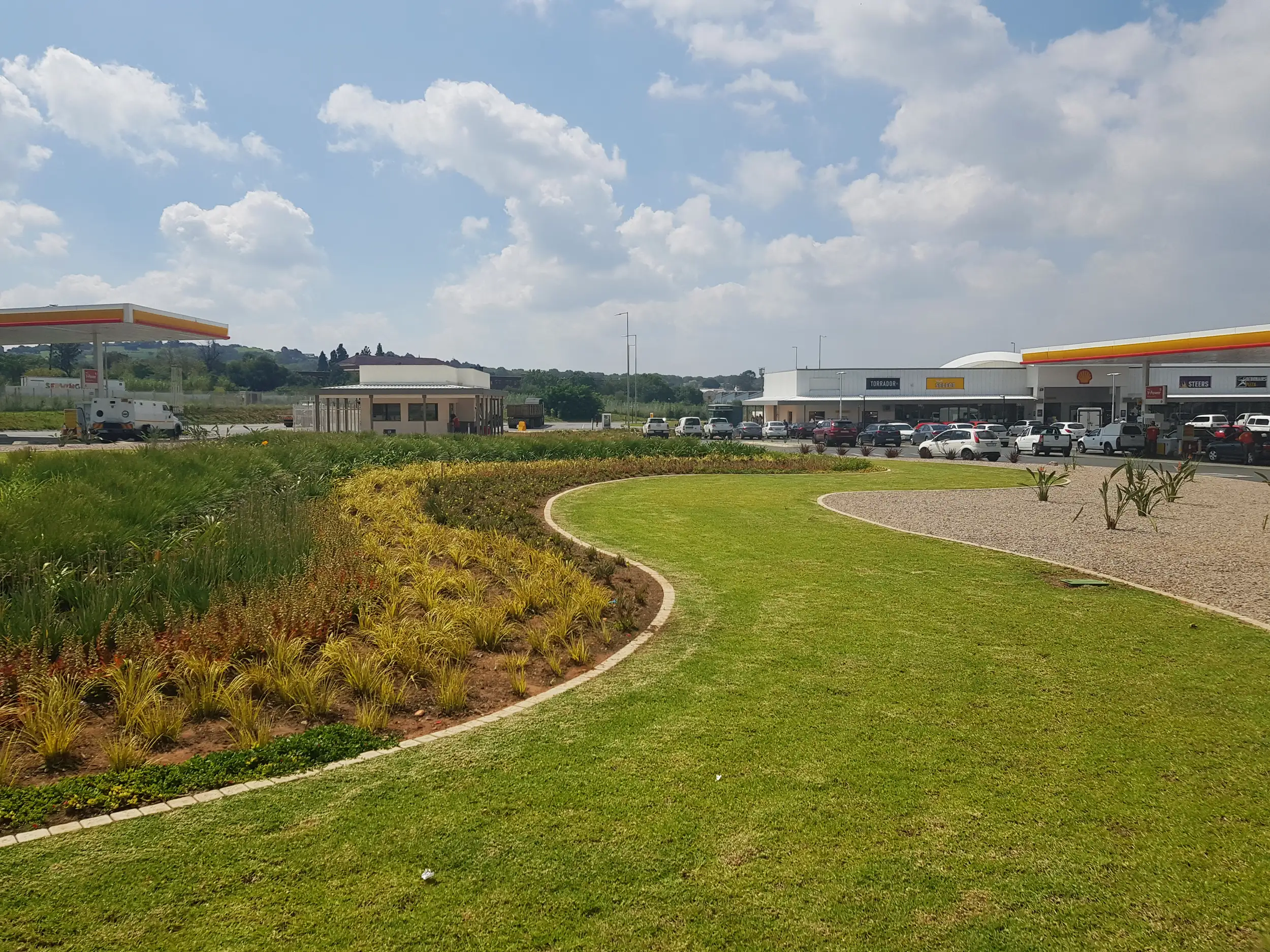 Commercial Landscaping project in Johannesburg by Living Green Landscapes