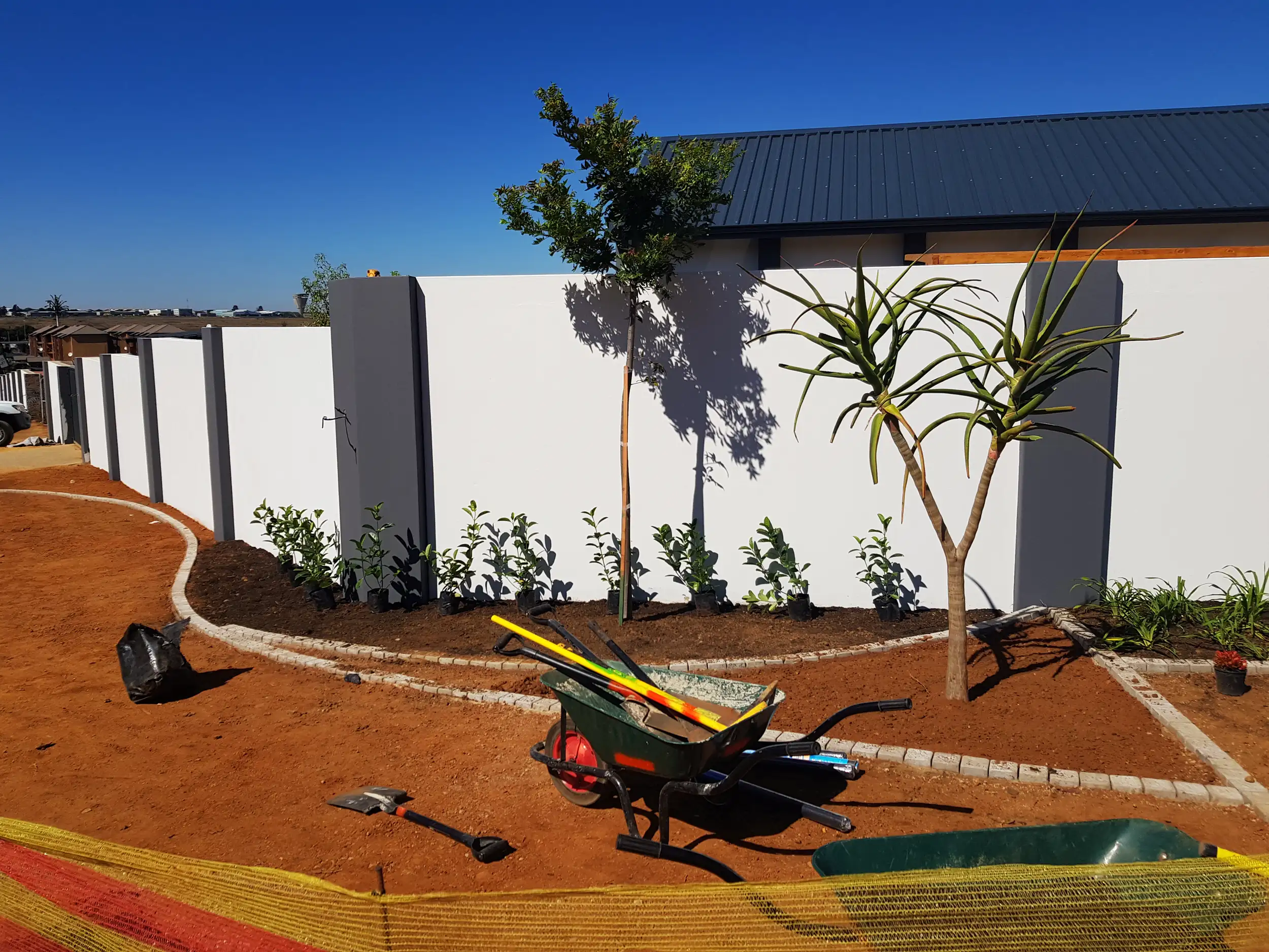 Commercial Landscaping project in Johannesburg by Living Green Landscapes