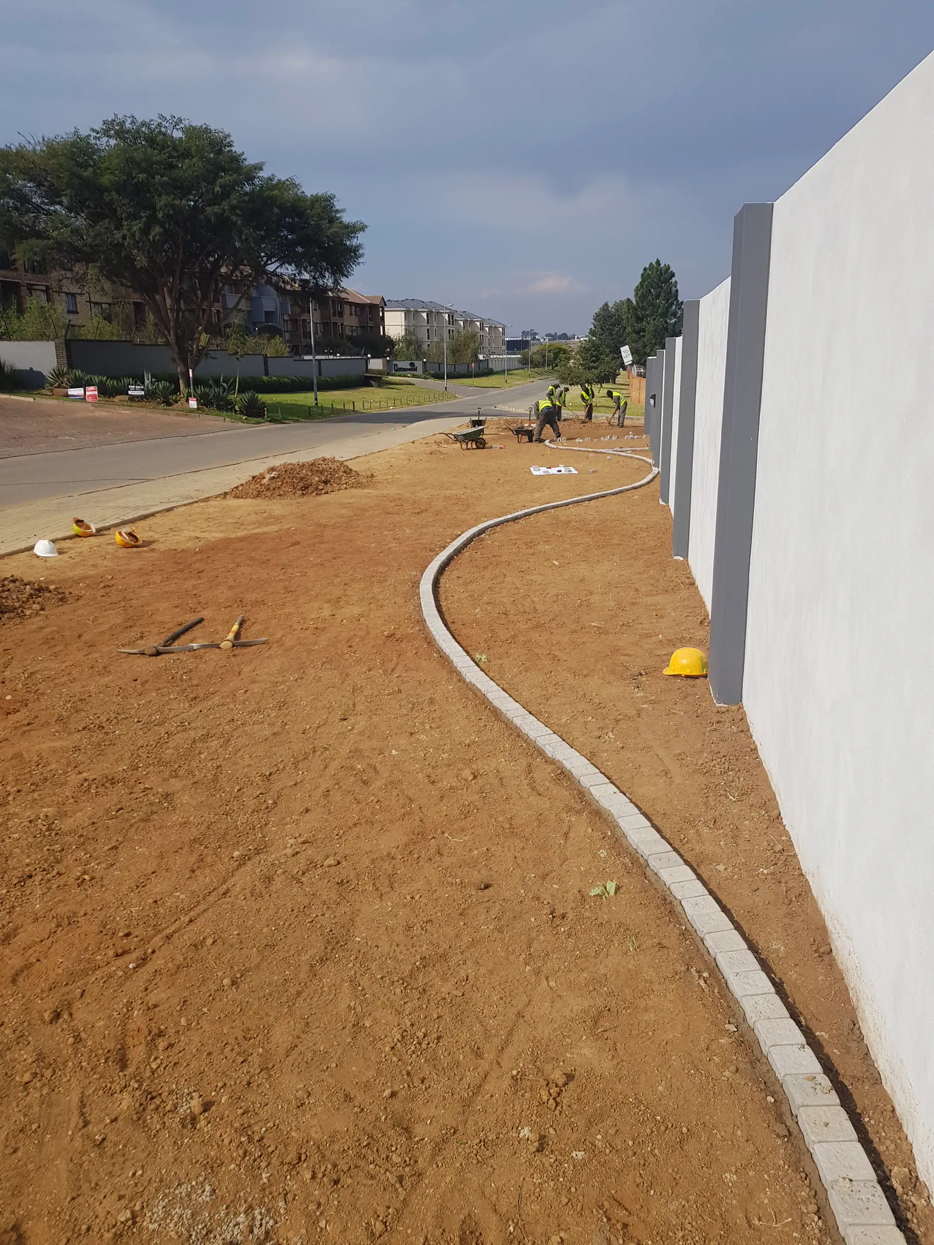Commercial Landscaping project in Johannesburg by Living Green Landscapes