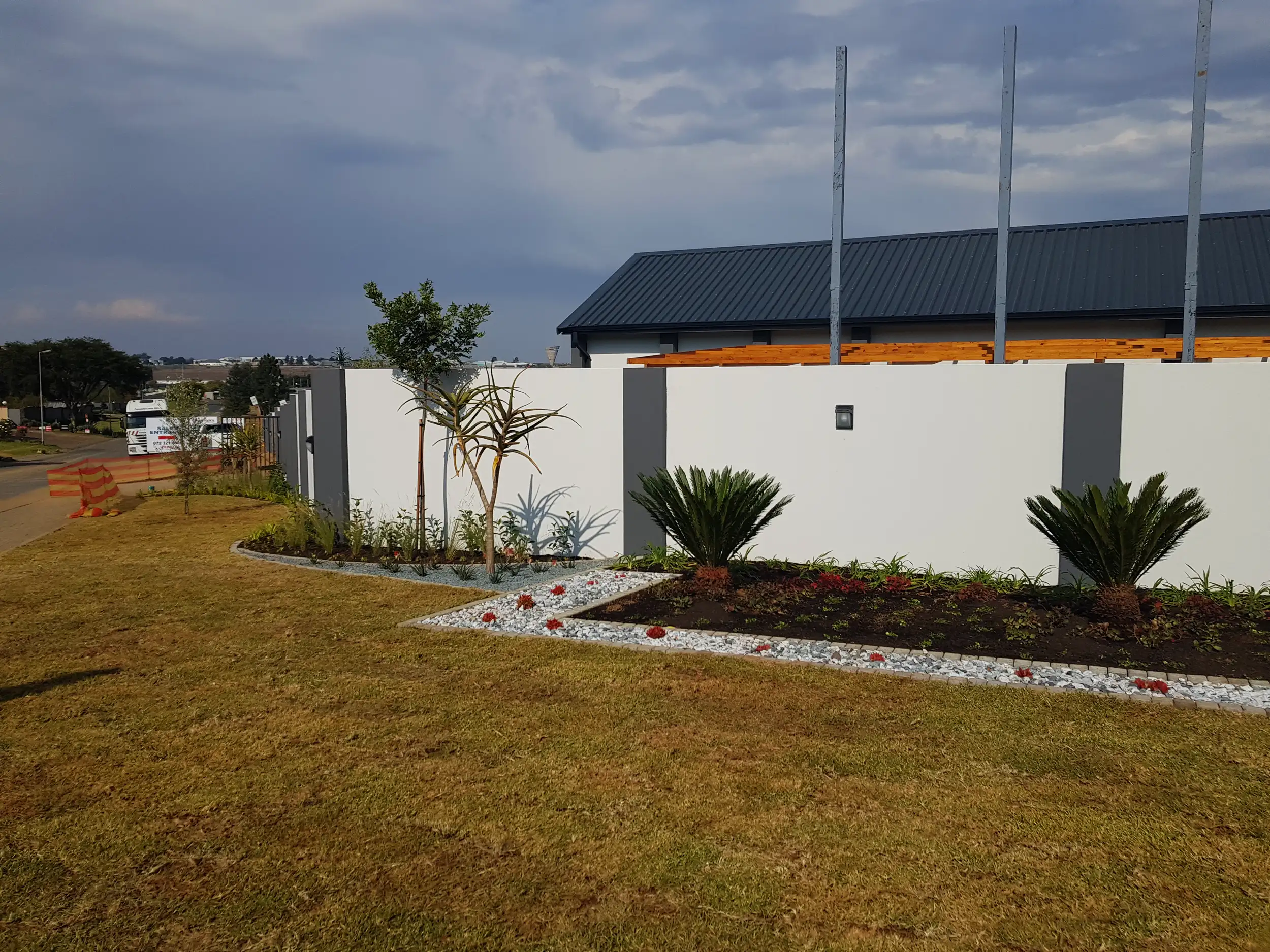 Commercial Landscaping project in Johannesburg by Living Green Landscapes
