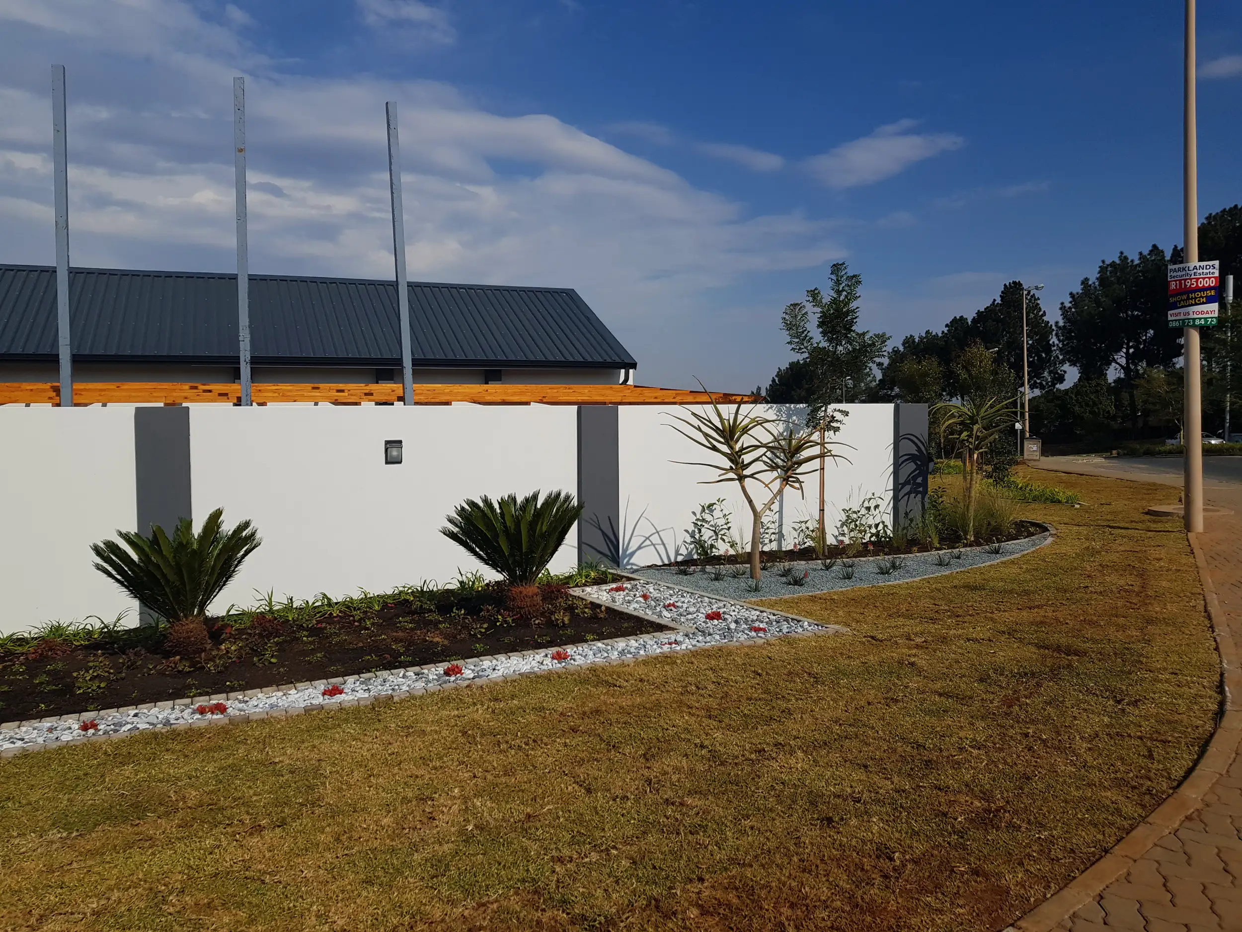 Commercial Landscaping project in Johannesburg by Living Green Landscapes
