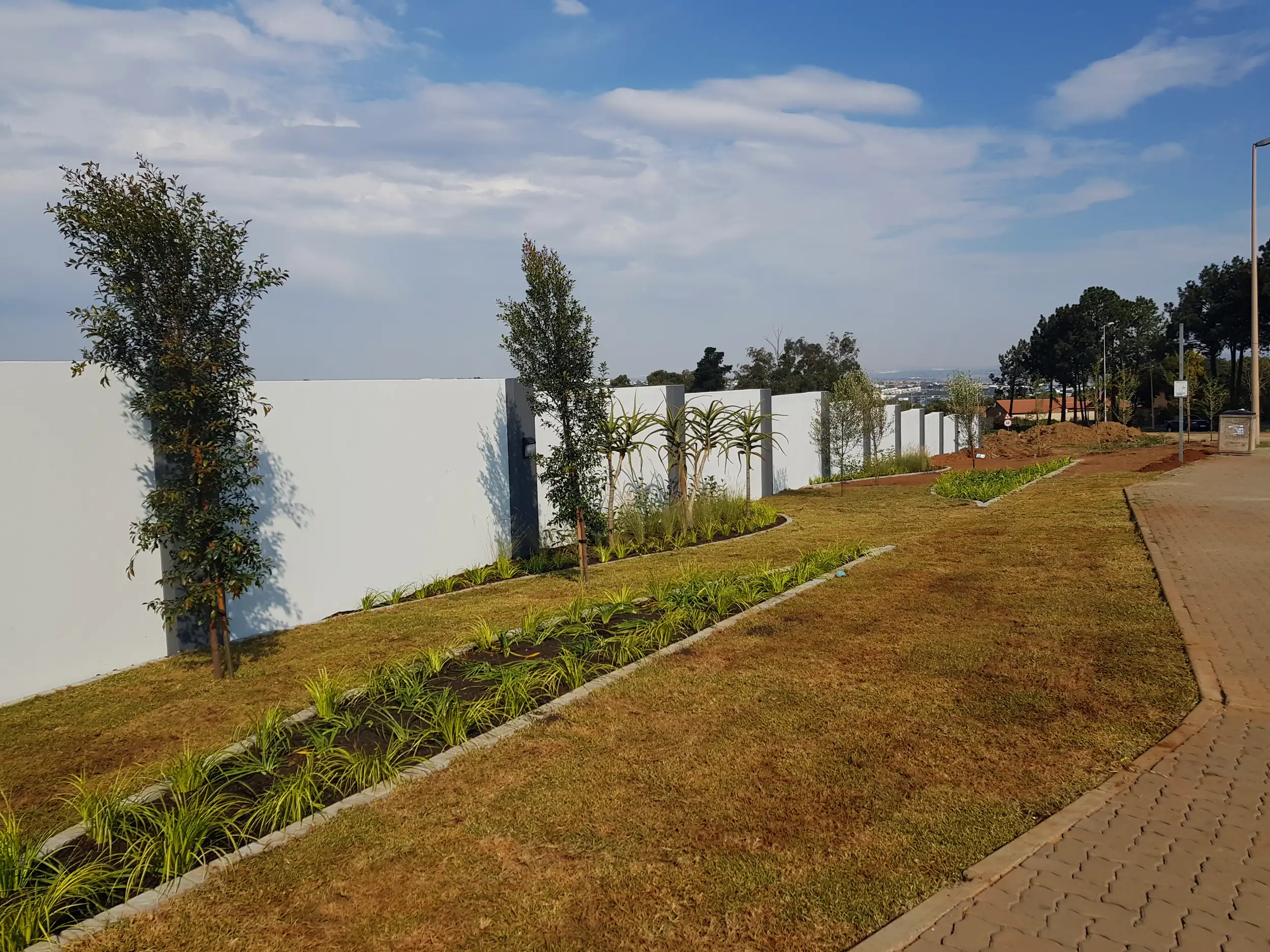 Commercial Landscaping project in Johannesburg by Living Green Landscapes