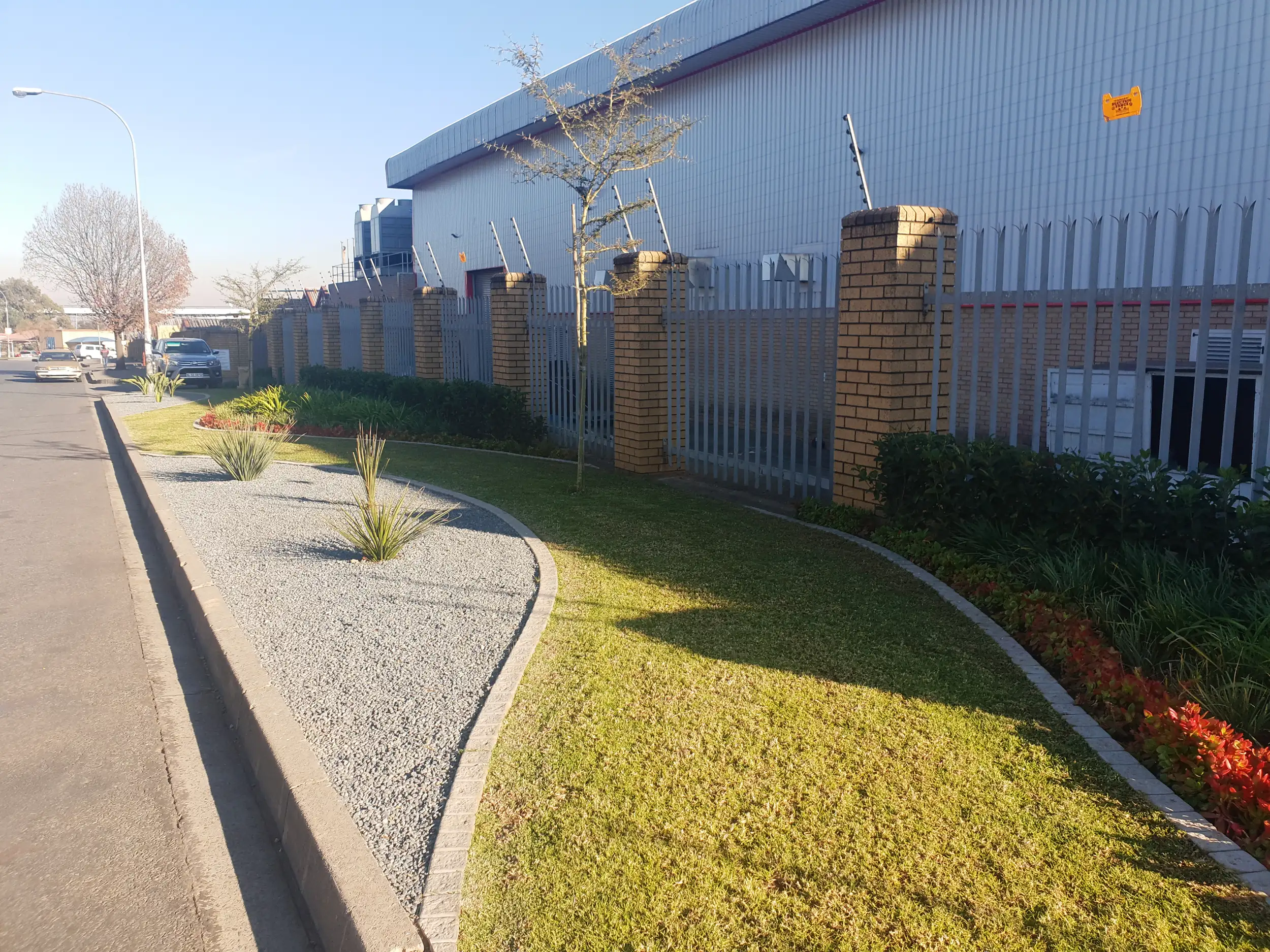 Commercial Landscaping project in Johannesburg by Living Green Landscapes
