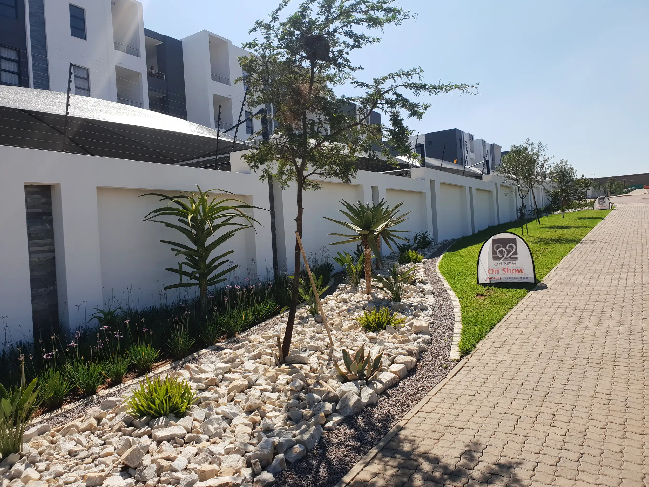 Commercial Landscaping project in Johannesburg by Living Green Landscapes
