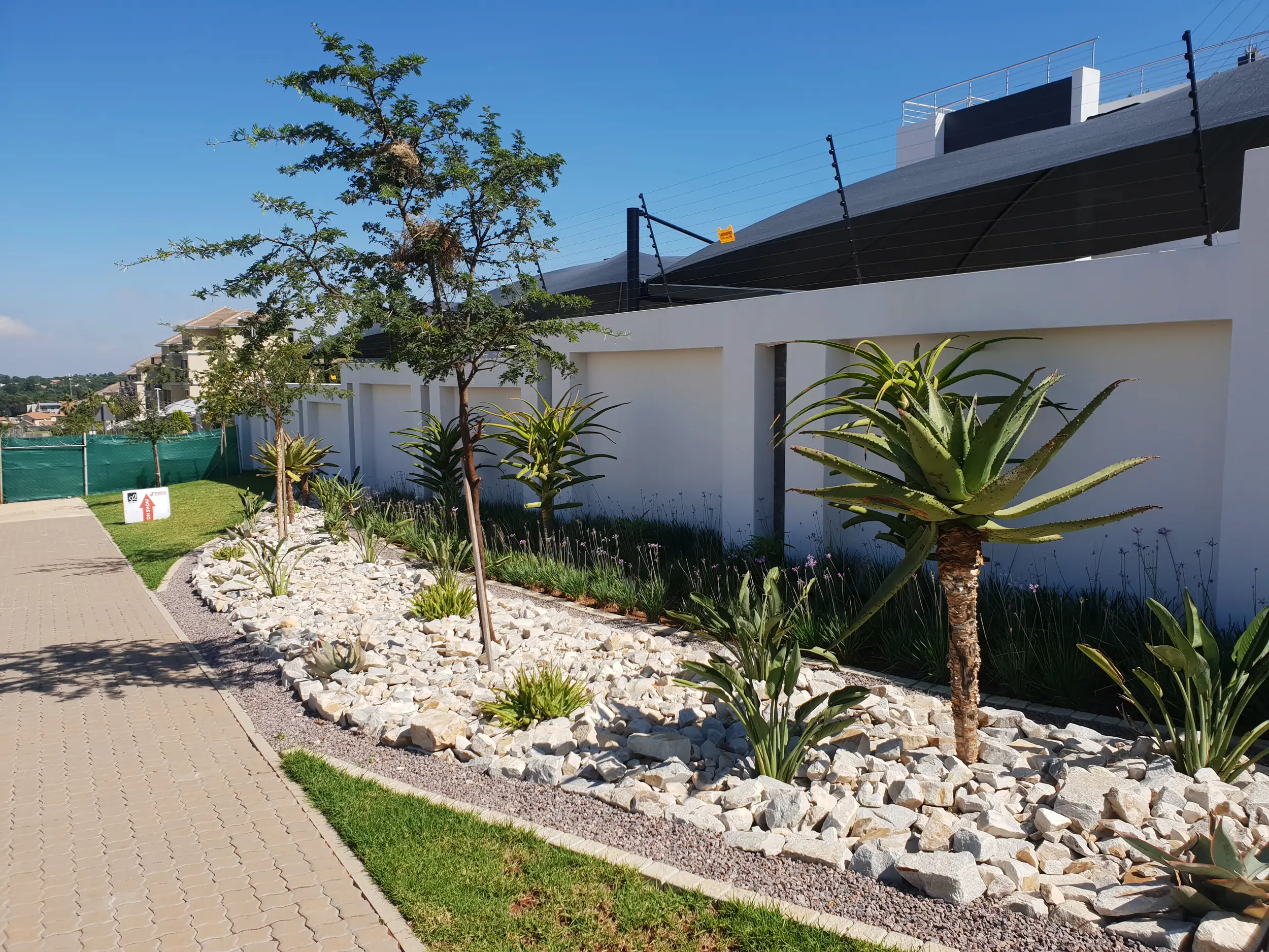 Commercial Landscaping project in Johannesburg by Living Green Landscapes