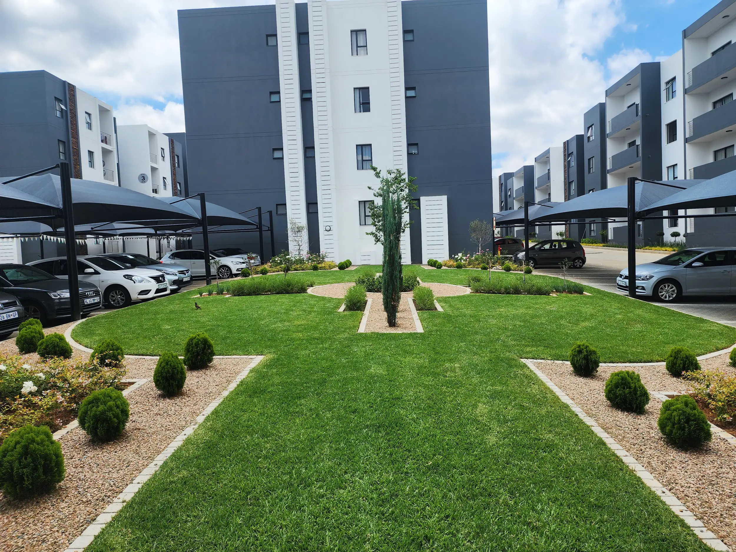 Commercial Landscaping project in Johannesburg by Living Green Landscapes
