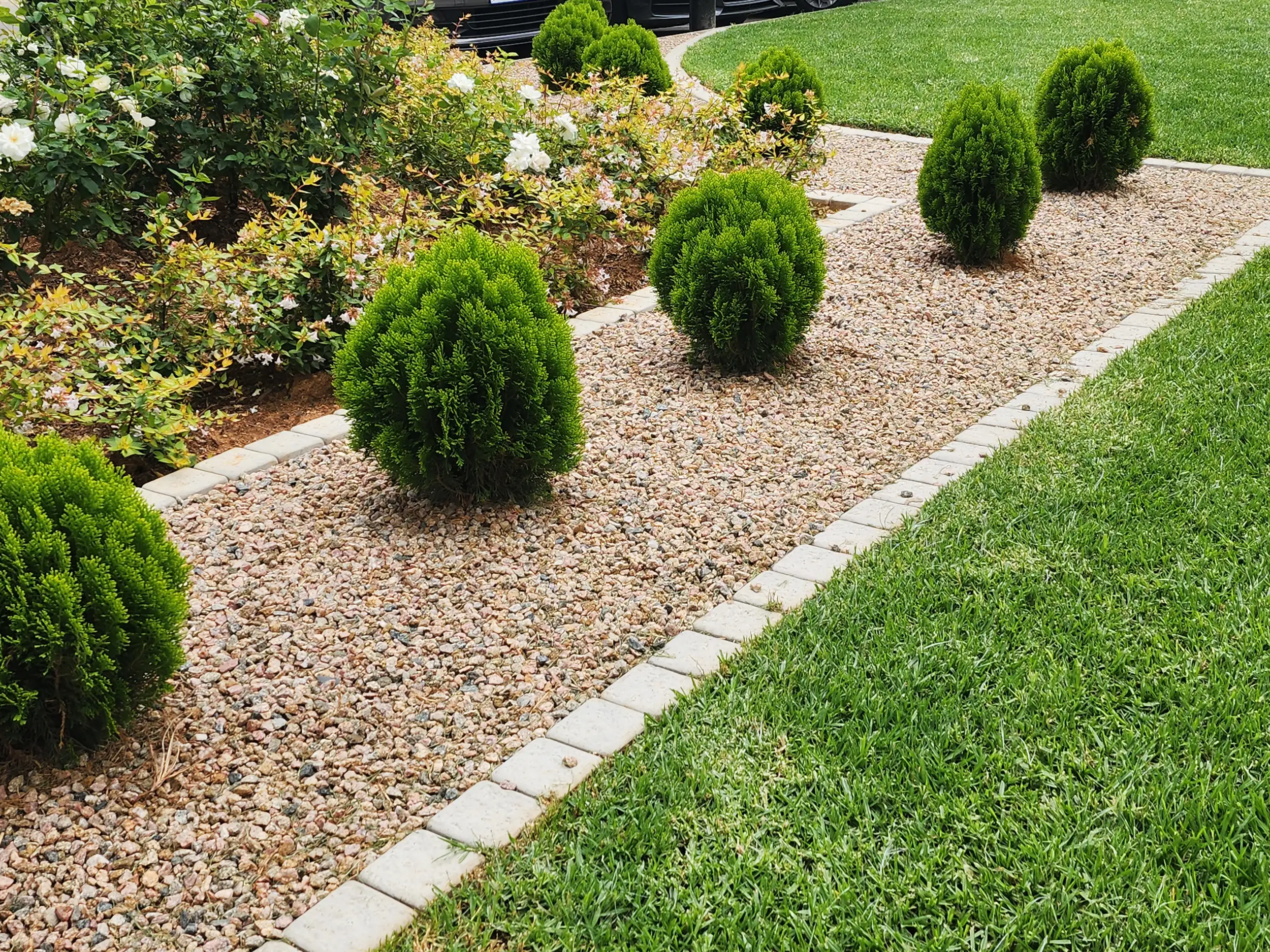 Commercial Landscaping project in Johannesburg by Living Green Landscapes