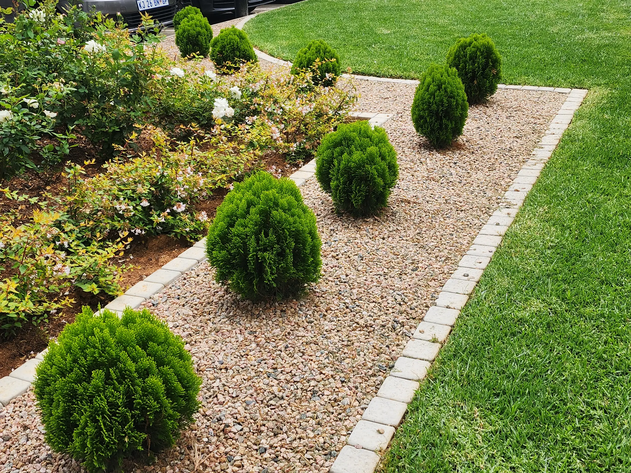 Commercial Landscaping project in Johannesburg by Living Green Landscapes