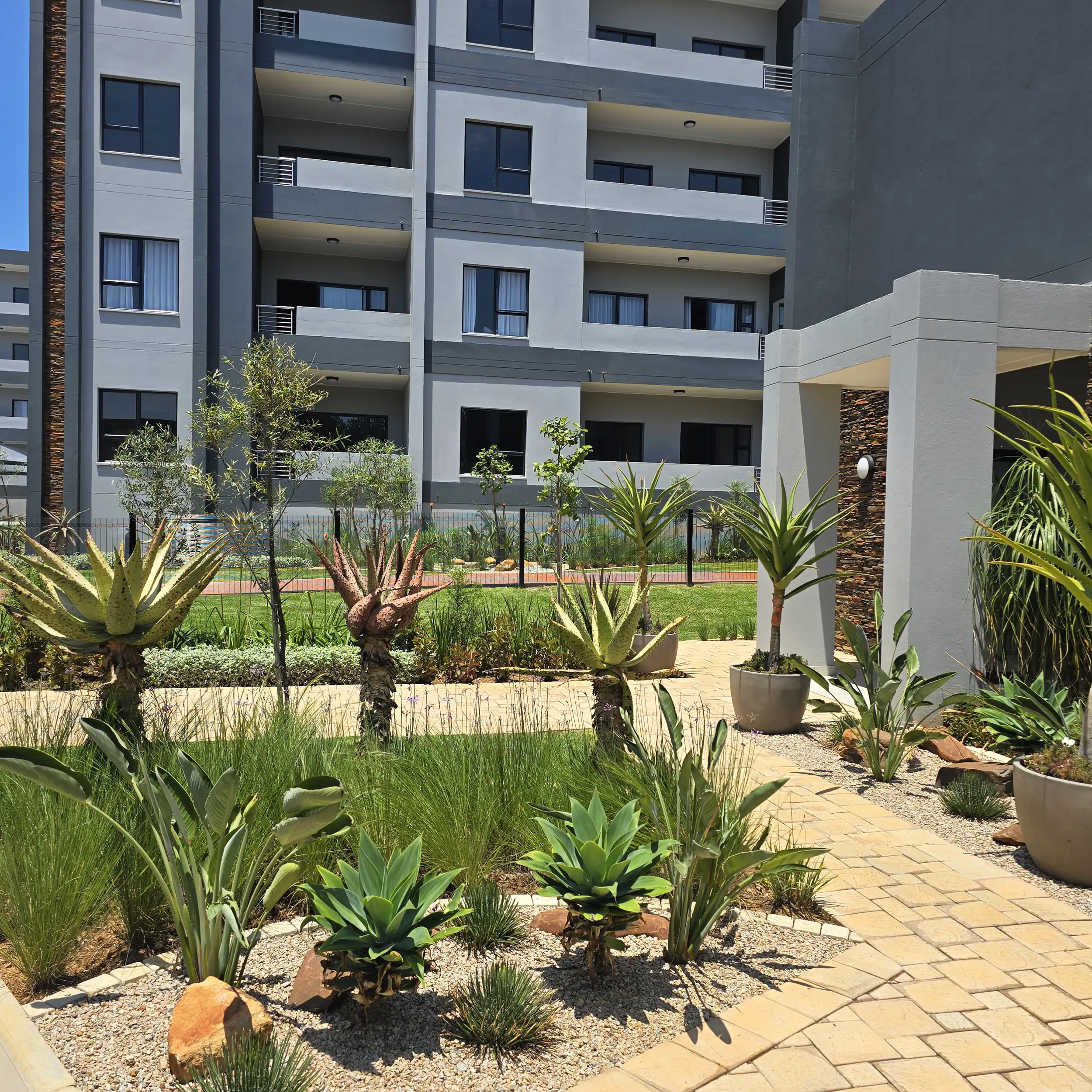 Commercial Landscaping project in Johannesburg by Living Green Landscapes