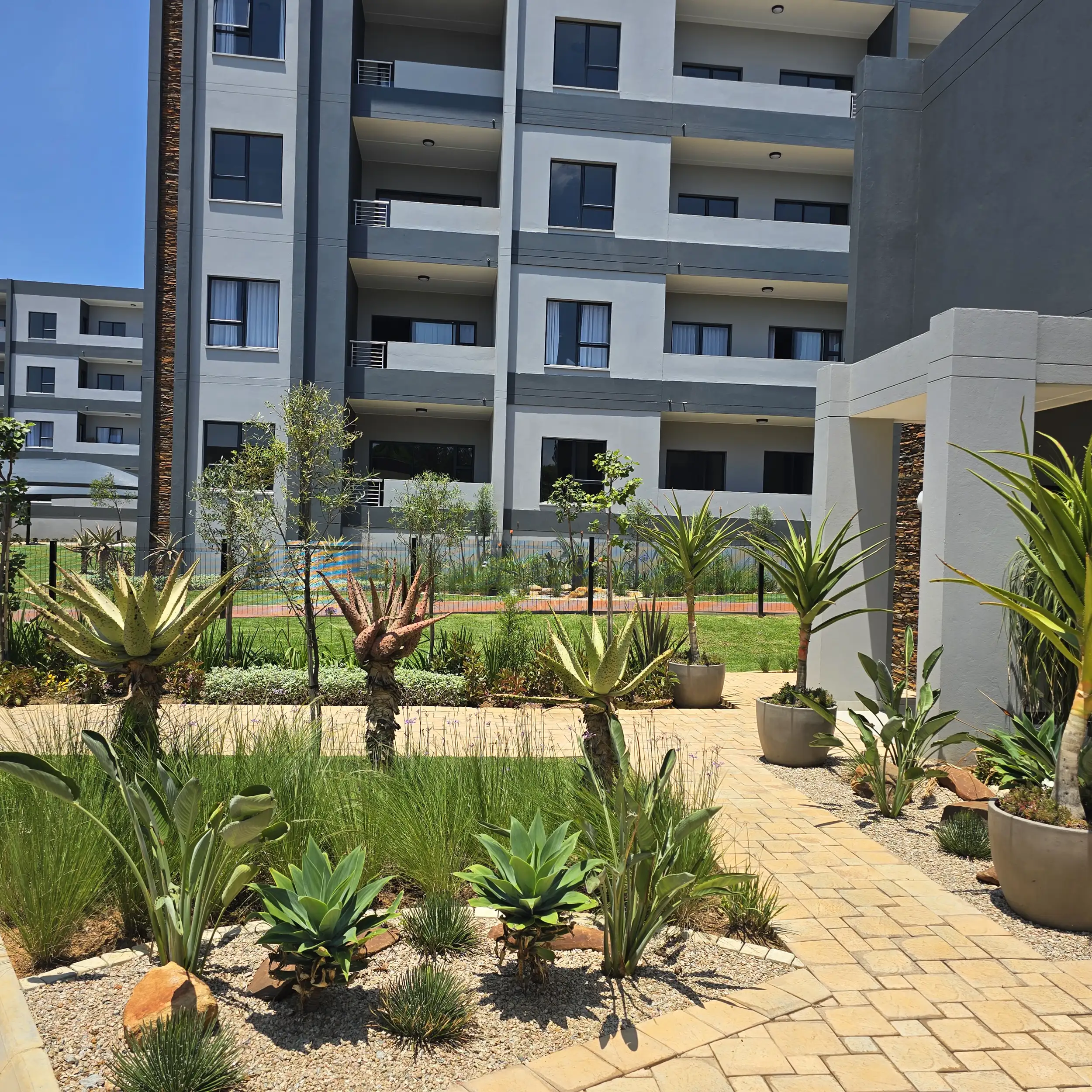 Commercial Landscaping project in Johannesburg by Living Green Landscapes