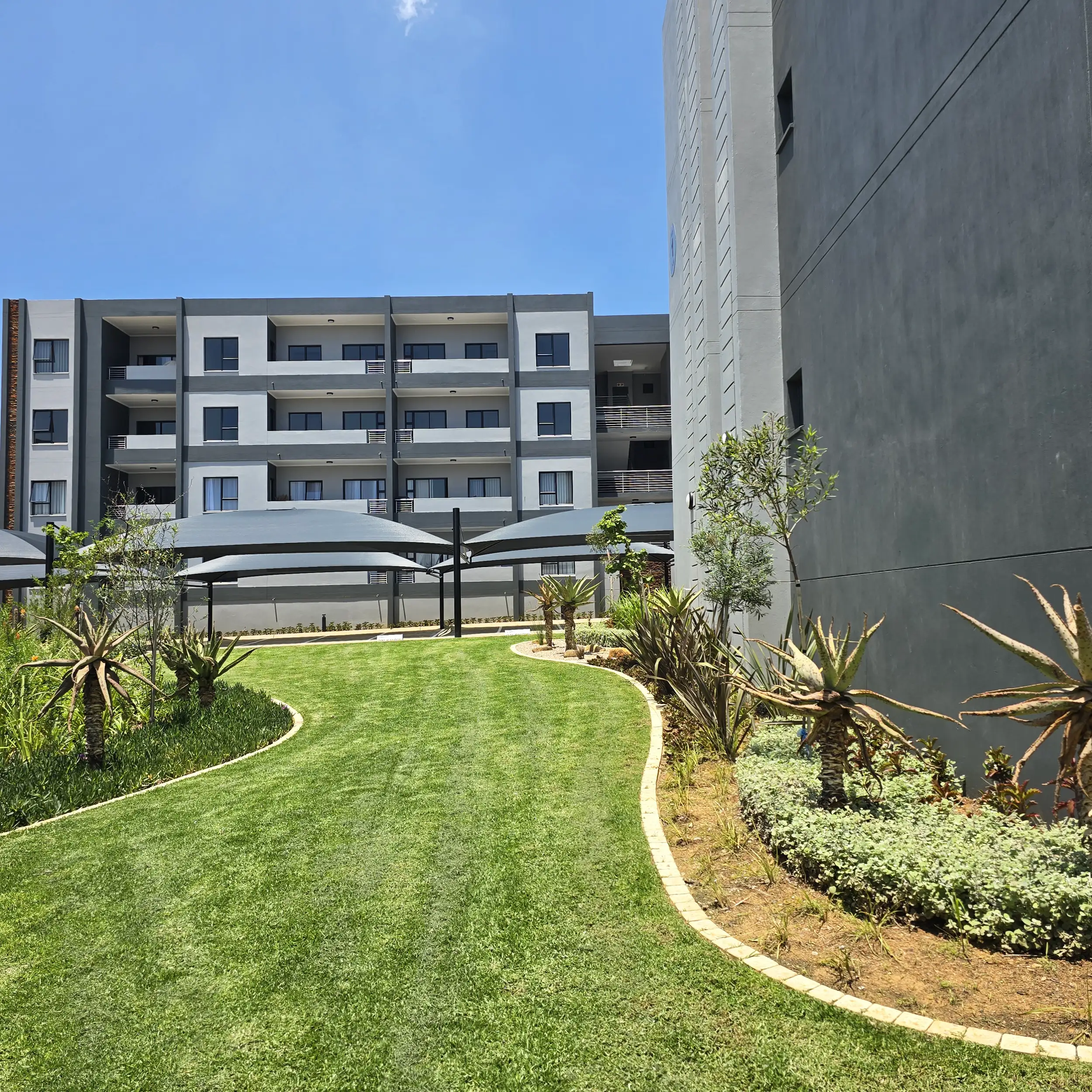 Commercial Landscaping project in Johannesburg by Living Green Landscapes