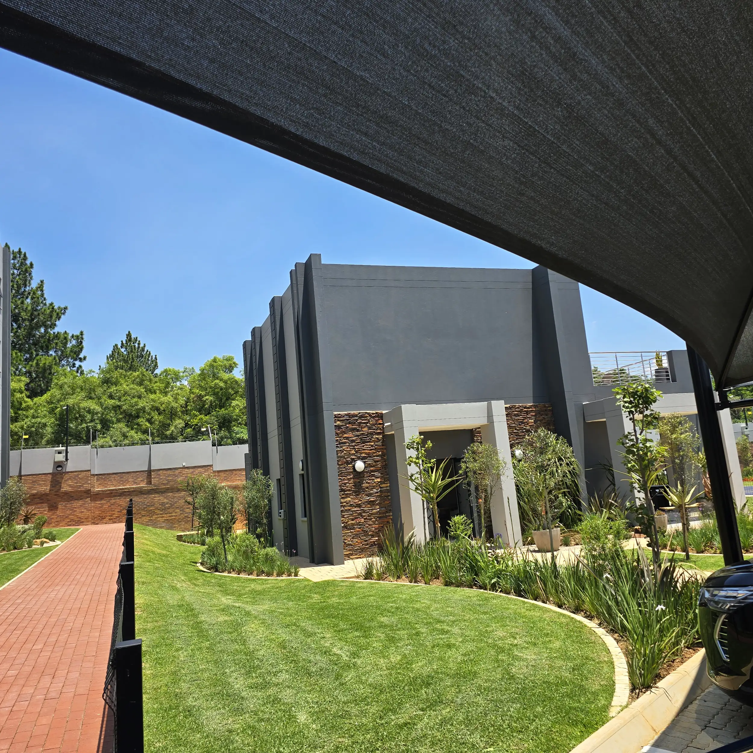 Commercial Landscaping project in Johannesburg by Living Green Landscapes