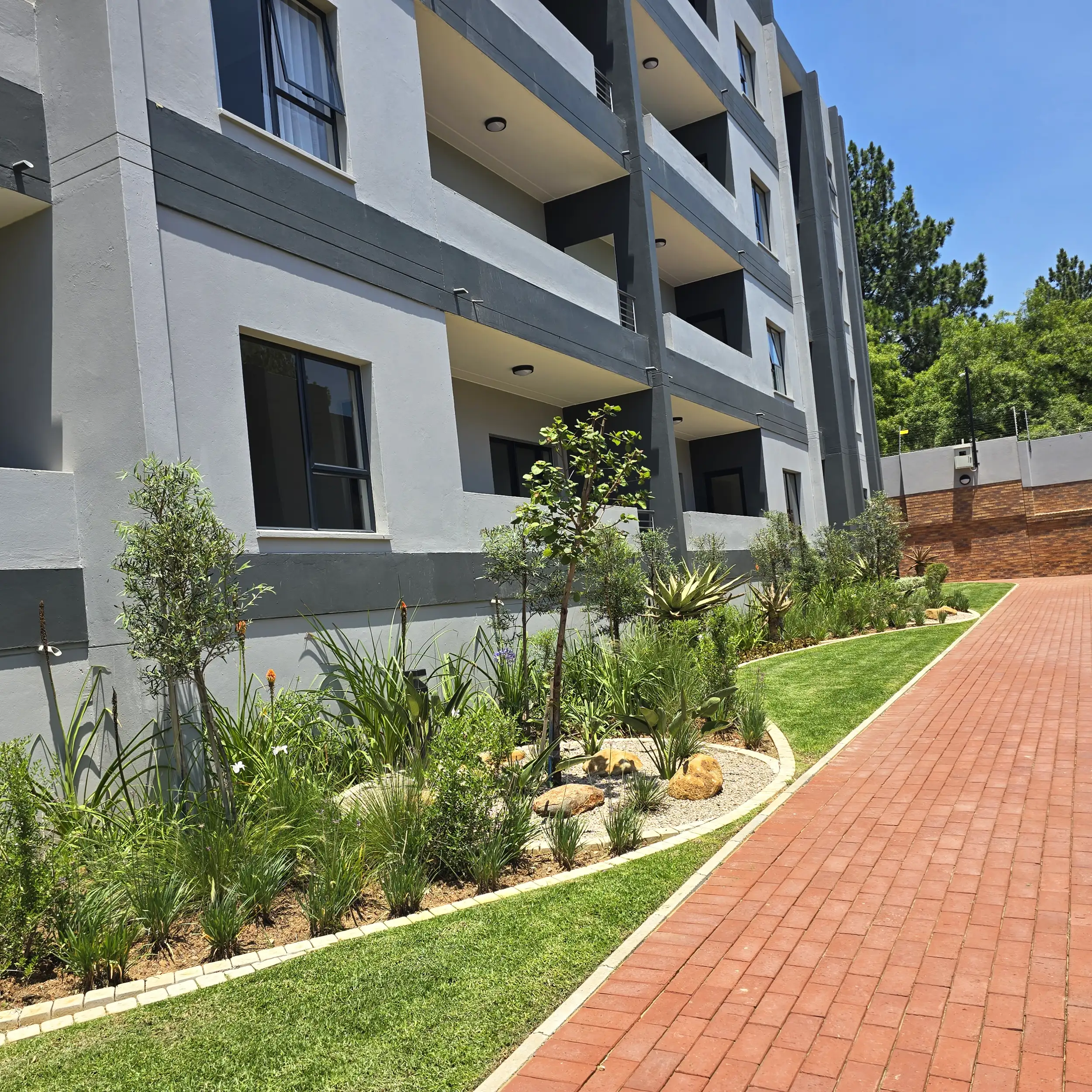 Commercial Landscaping project in Johannesburg by Living Green Landscapes
