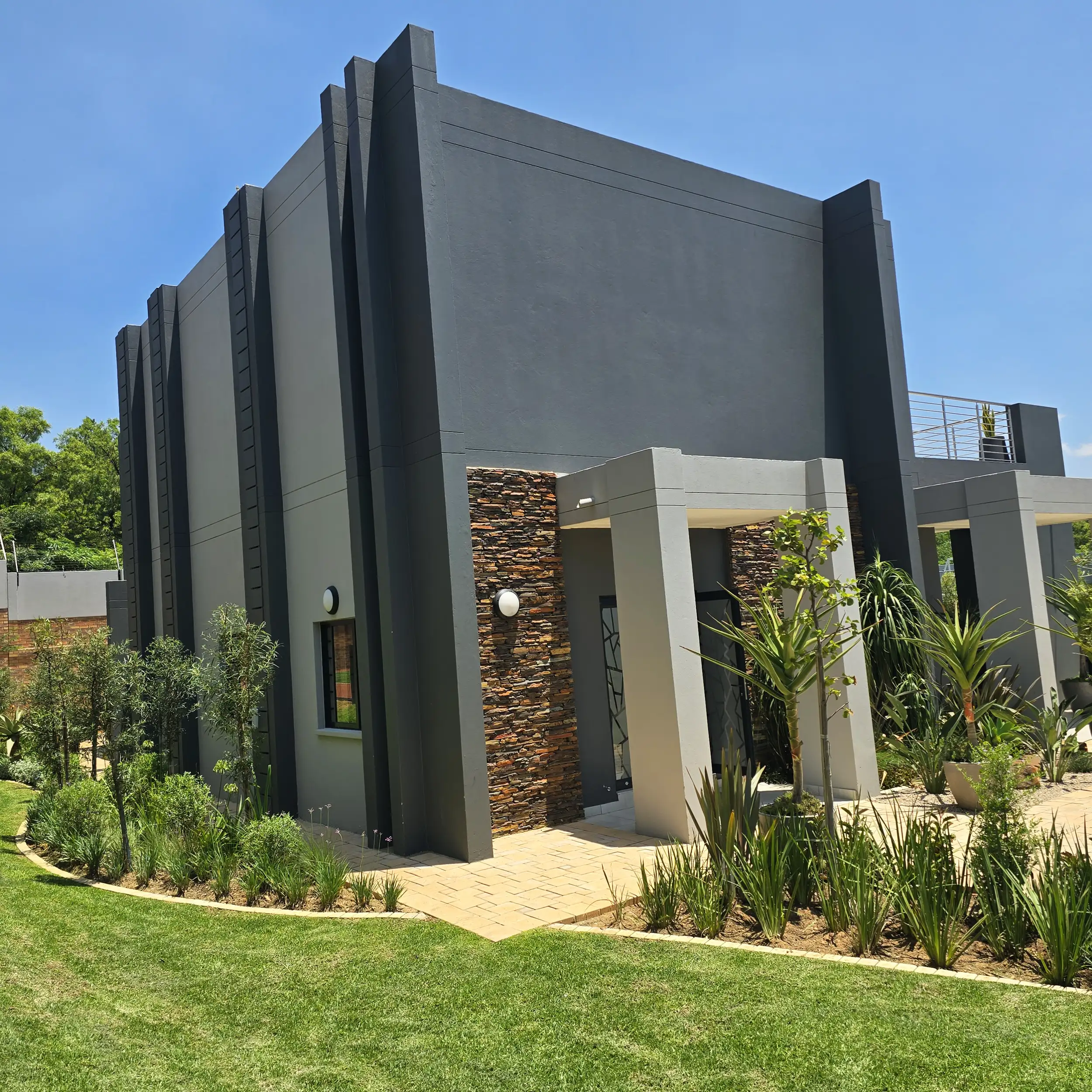 Commercial Landscaping project in Johannesburg by Living Green Landscapes