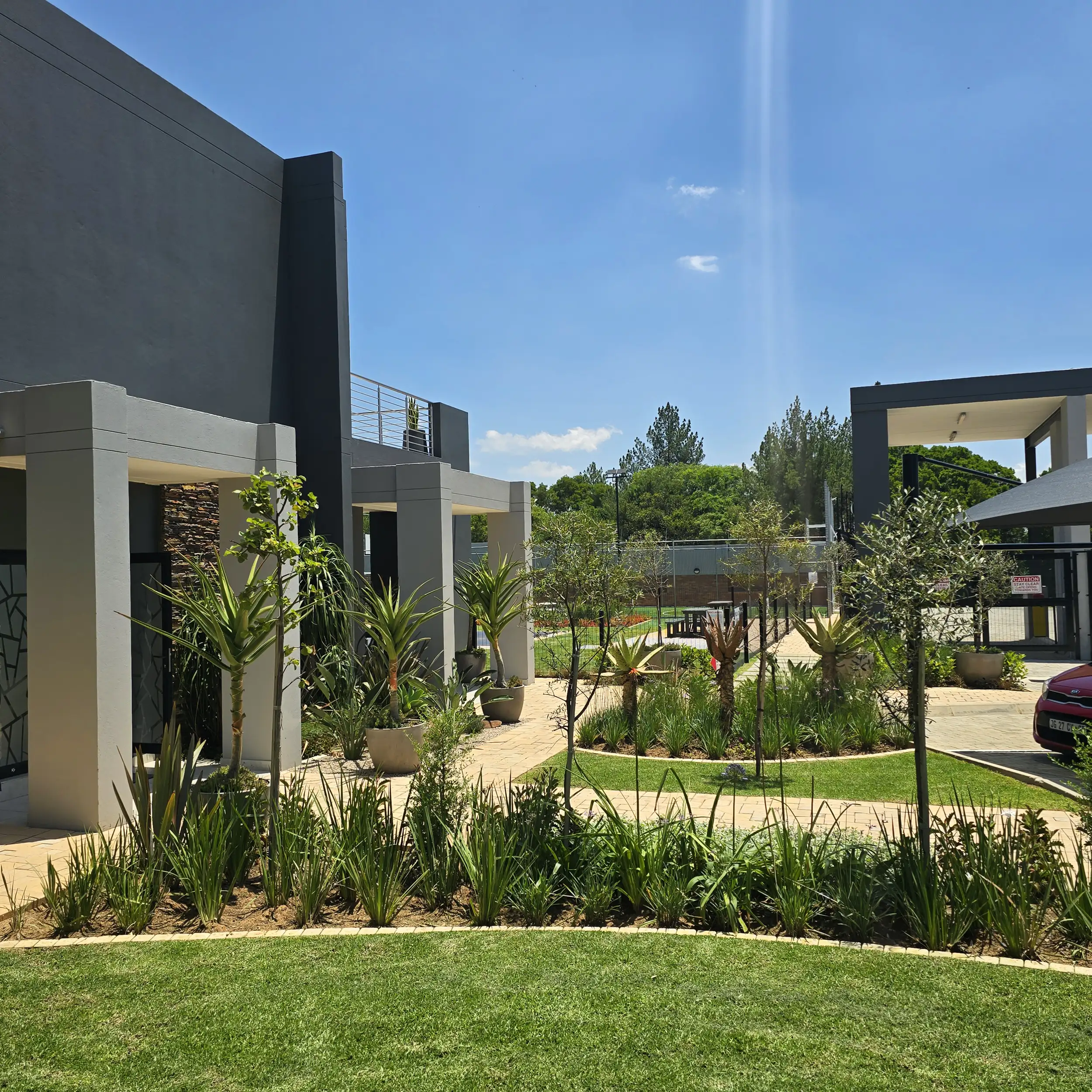 Commercial Landscaping project in Johannesburg by Living Green Landscapes