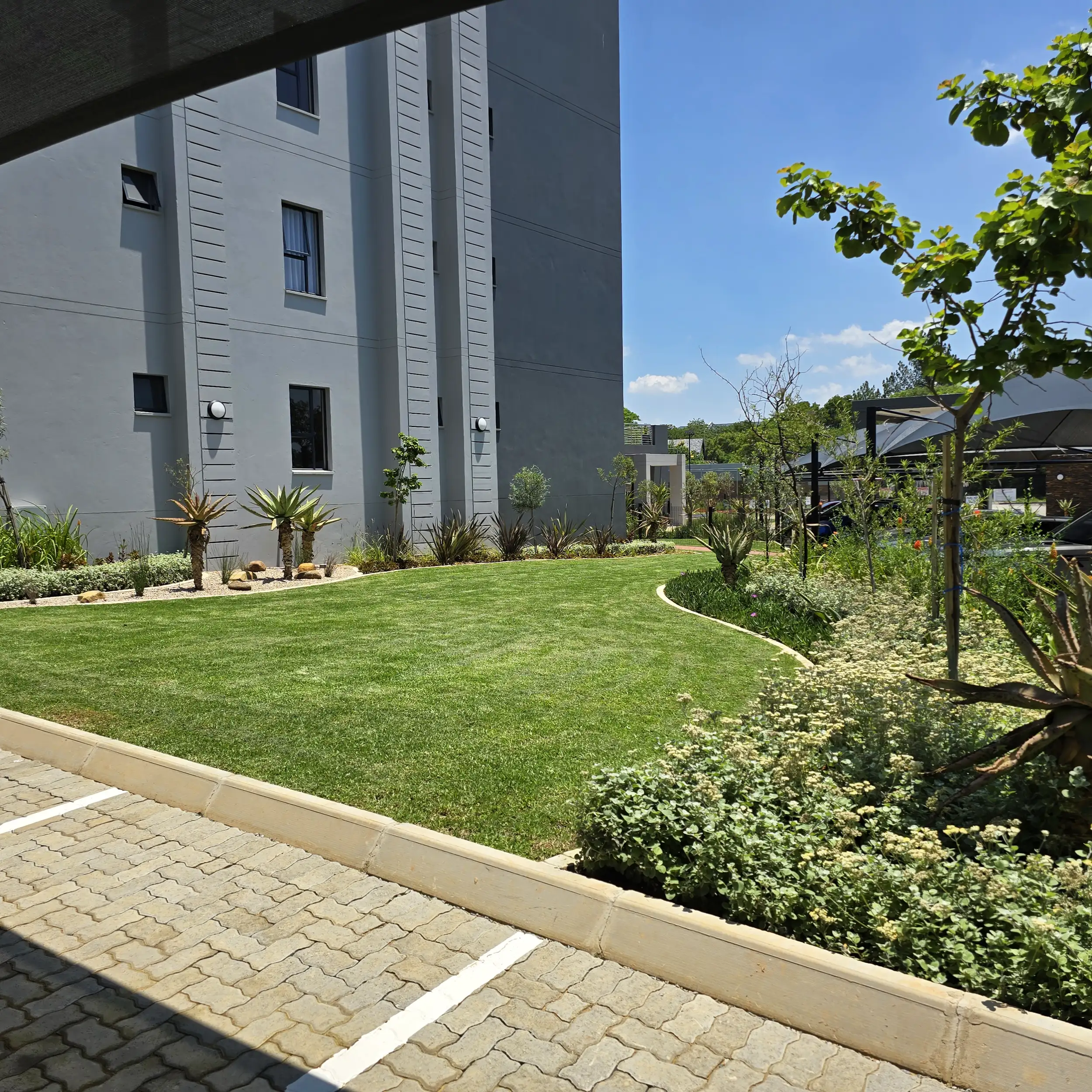 Commercial Landscaping project in Johannesburg by Living Green Landscapes