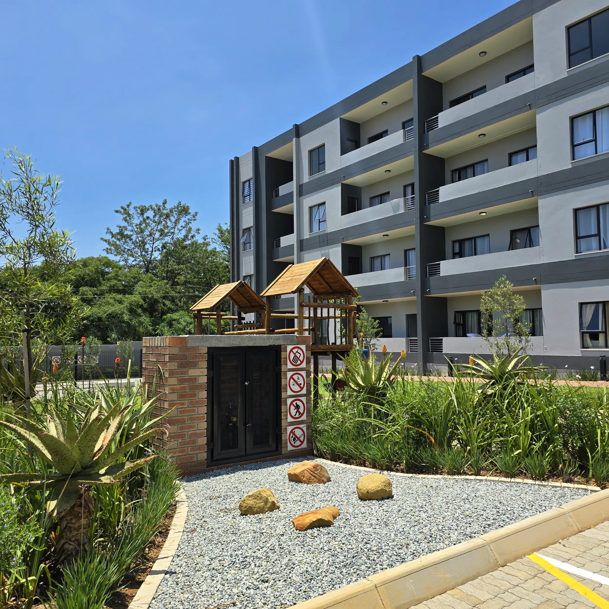 Commercial Landscaping project in Johannesburg by Living Green Landscapes