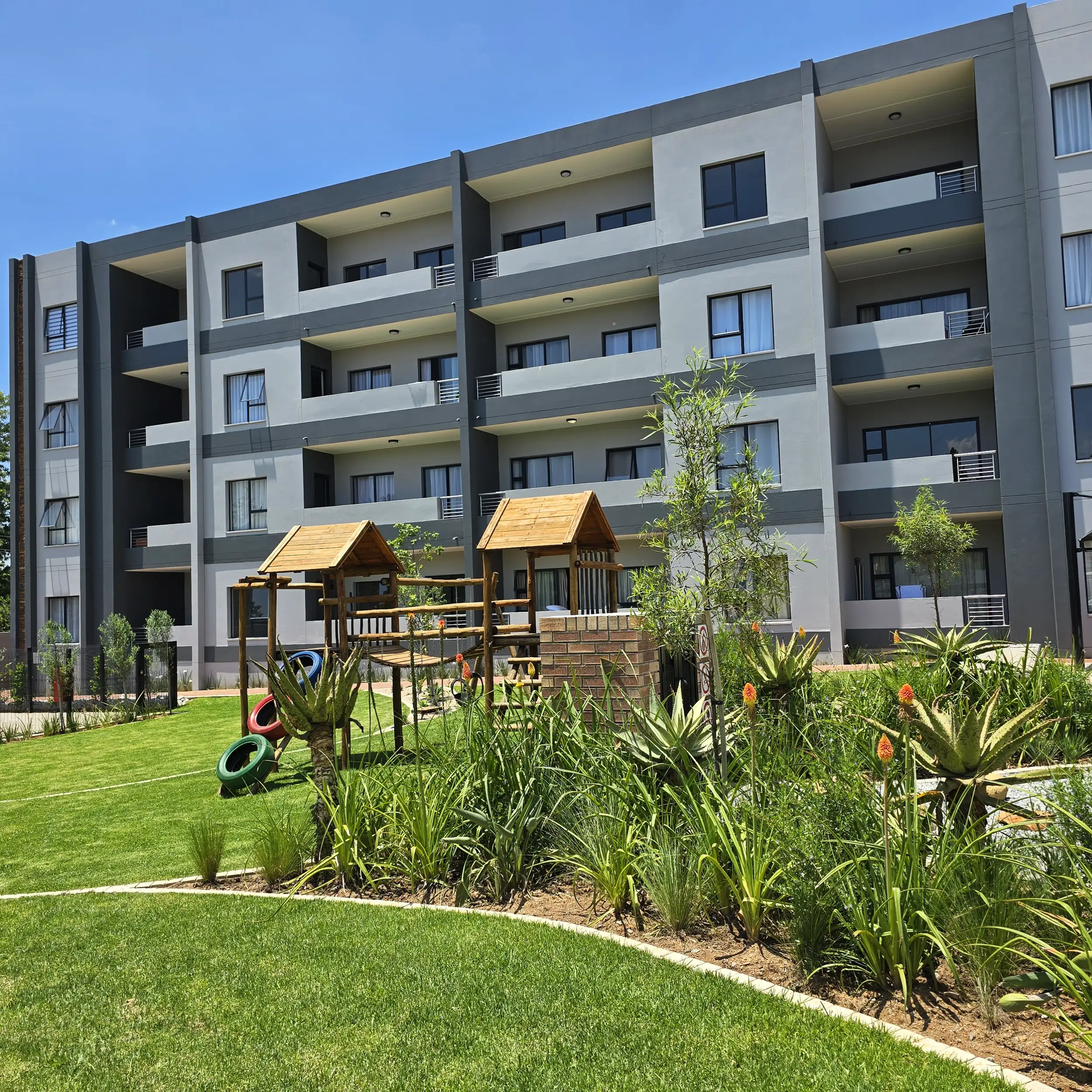 Commercial Landscaping project in Johannesburg by Living Green Landscapes