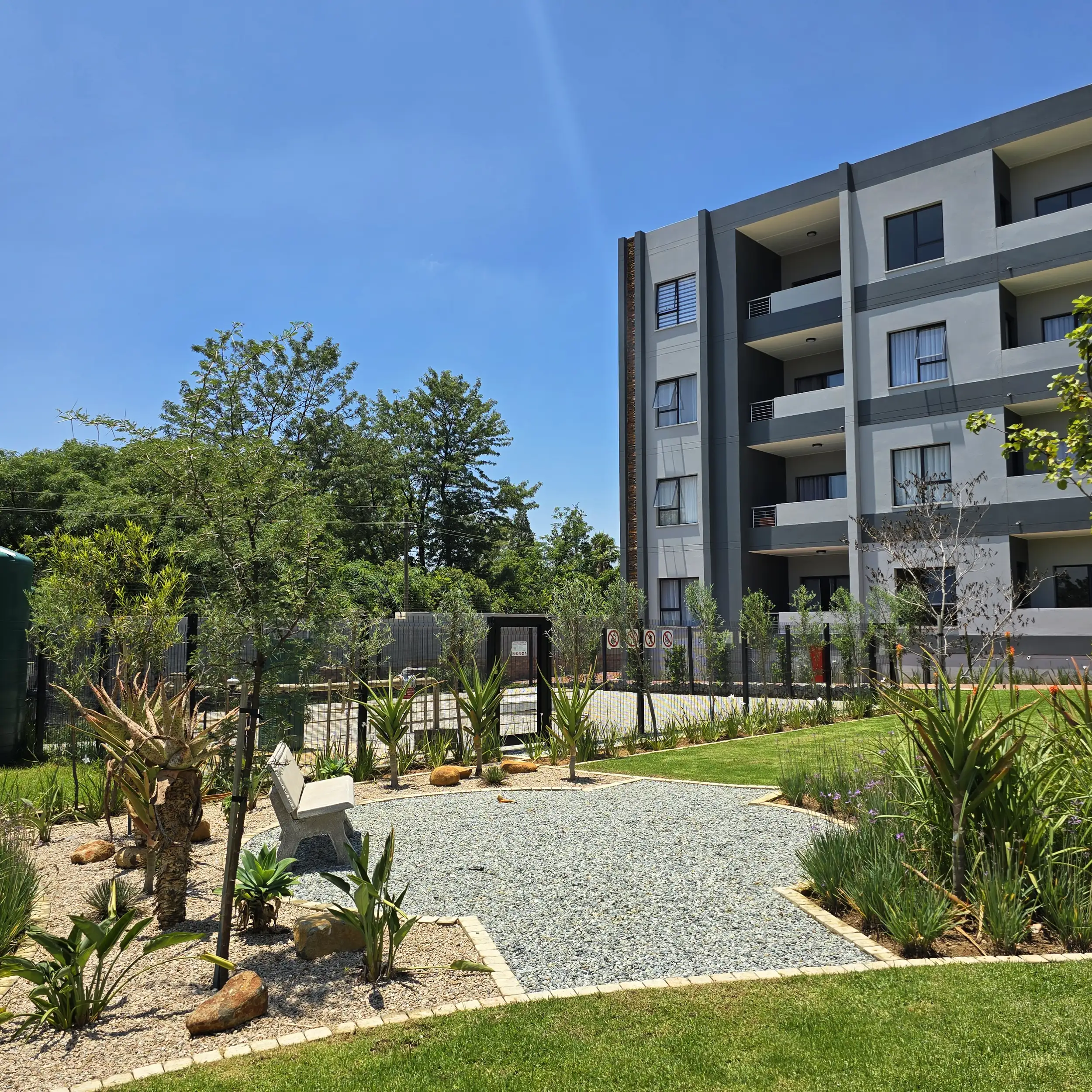 Commercial Landscaping project in Johannesburg by Living Green Landscapes