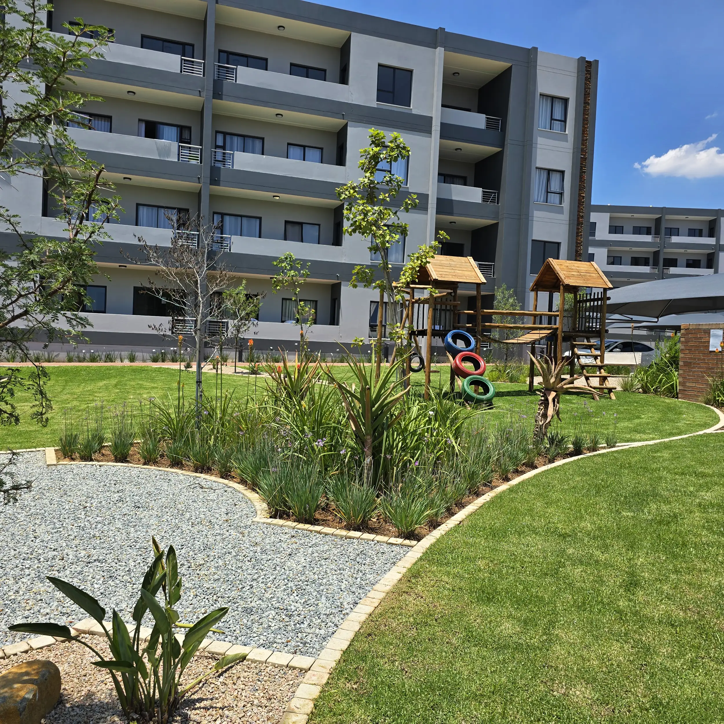 Commercial Landscaping project in Johannesburg by Living Green Landscapes