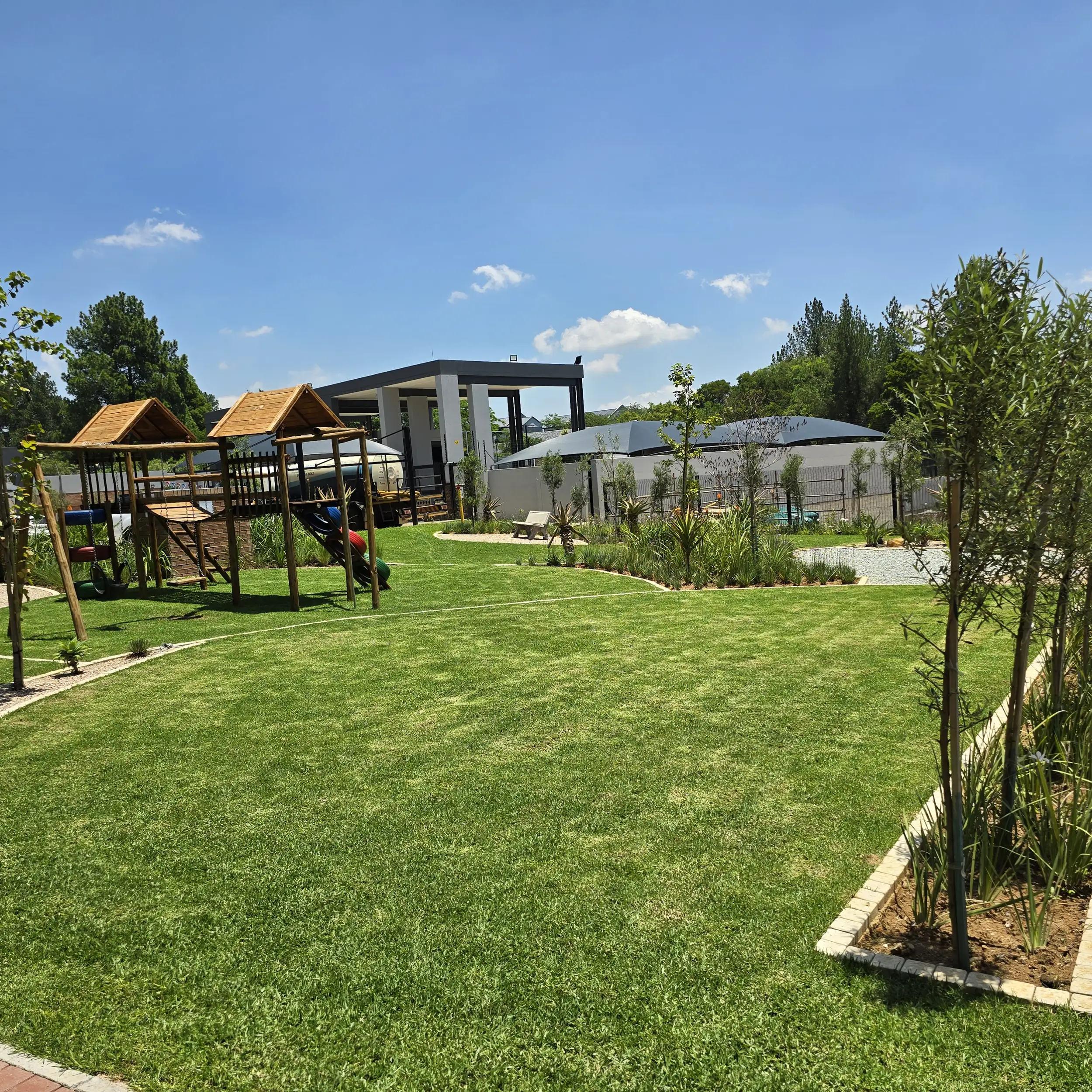 Commercial Landscaping project in Johannesburg by Living Green Landscapes