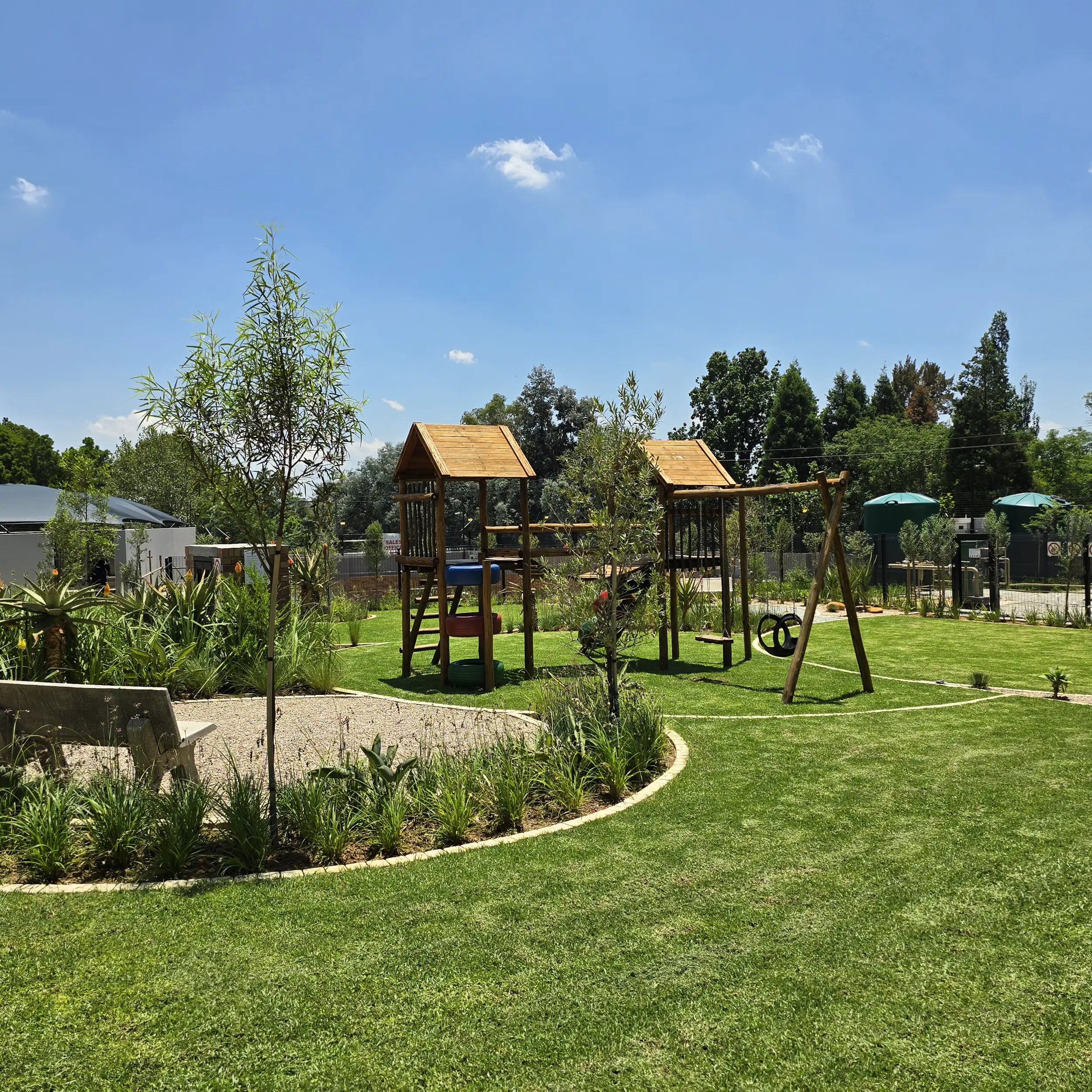Commercial Landscaping project in Johannesburg by Living Green Landscapes
