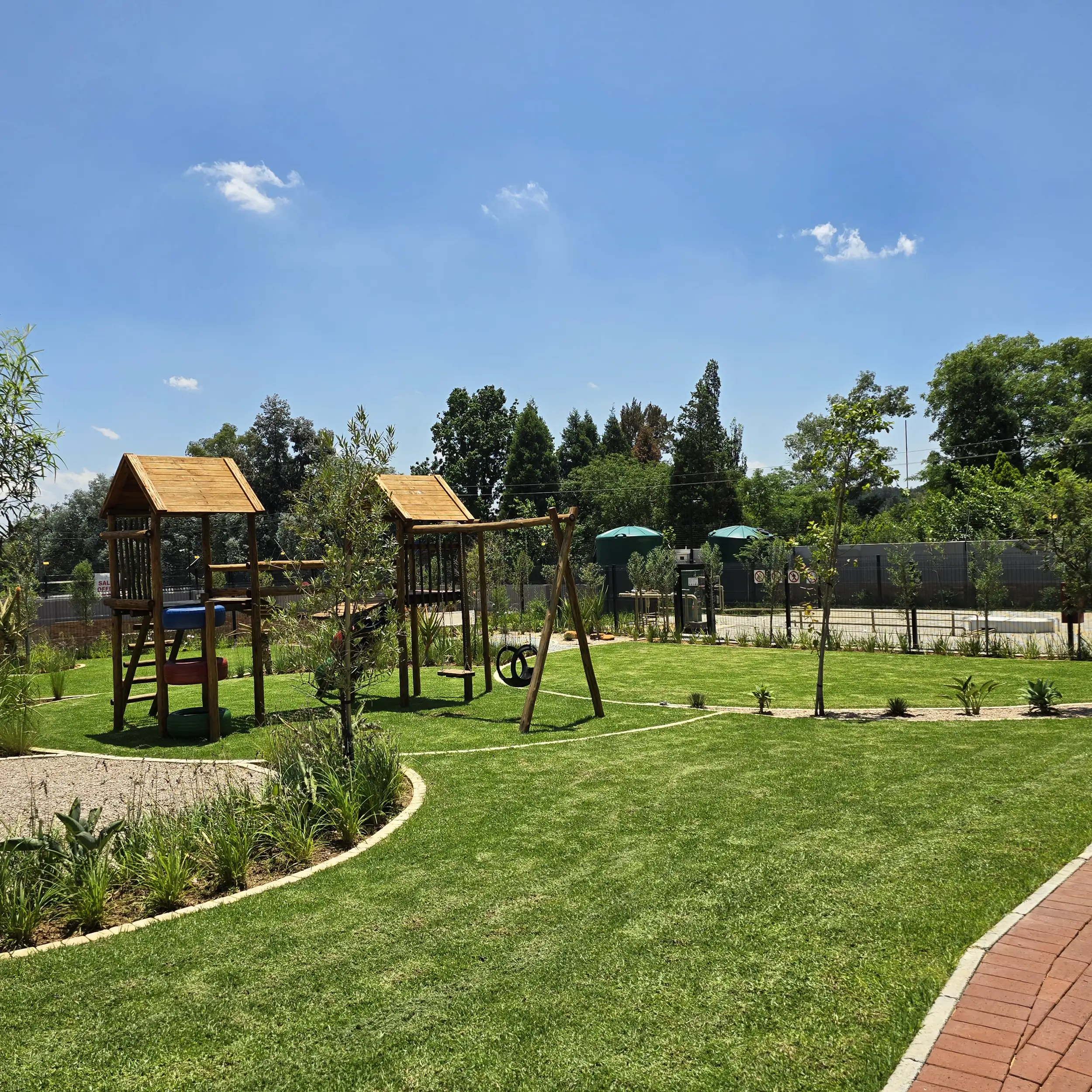 Commercial Landscaping project in Johannesburg by Living Green Landscapes