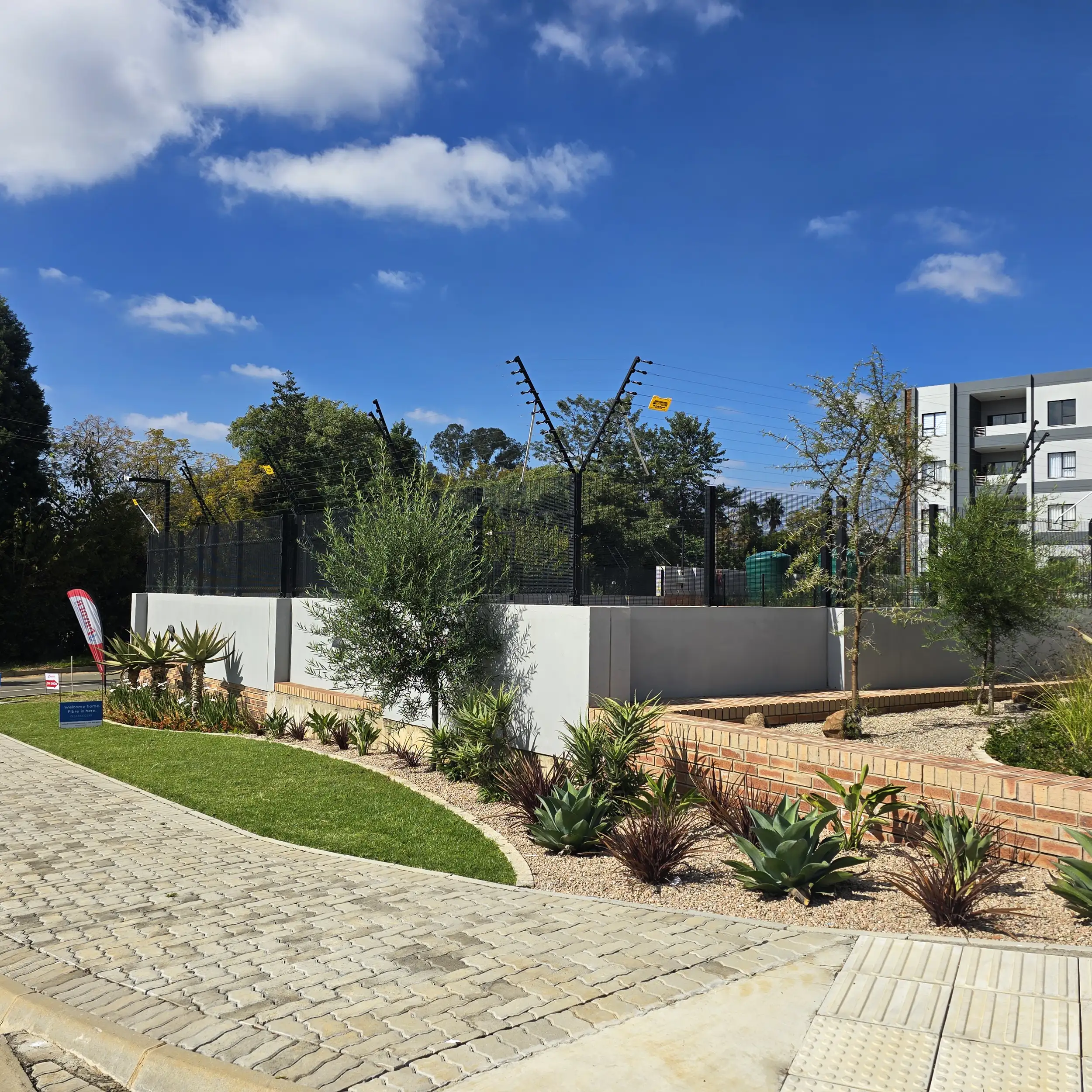 Commercial Landscaping project in Johannesburg by Living Green Landscapes