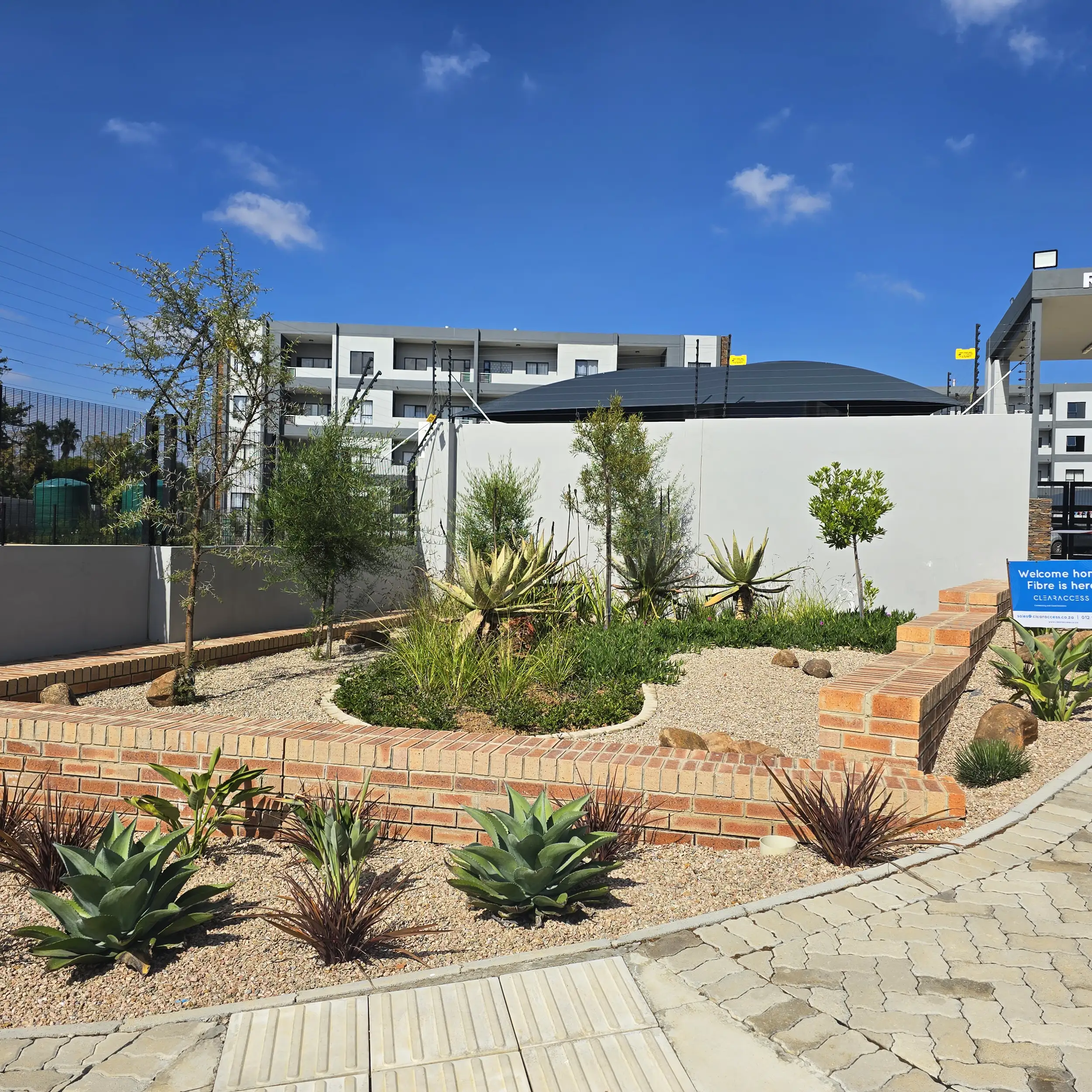 Commercial Landscaping project in Johannesburg by Living Green Landscapes