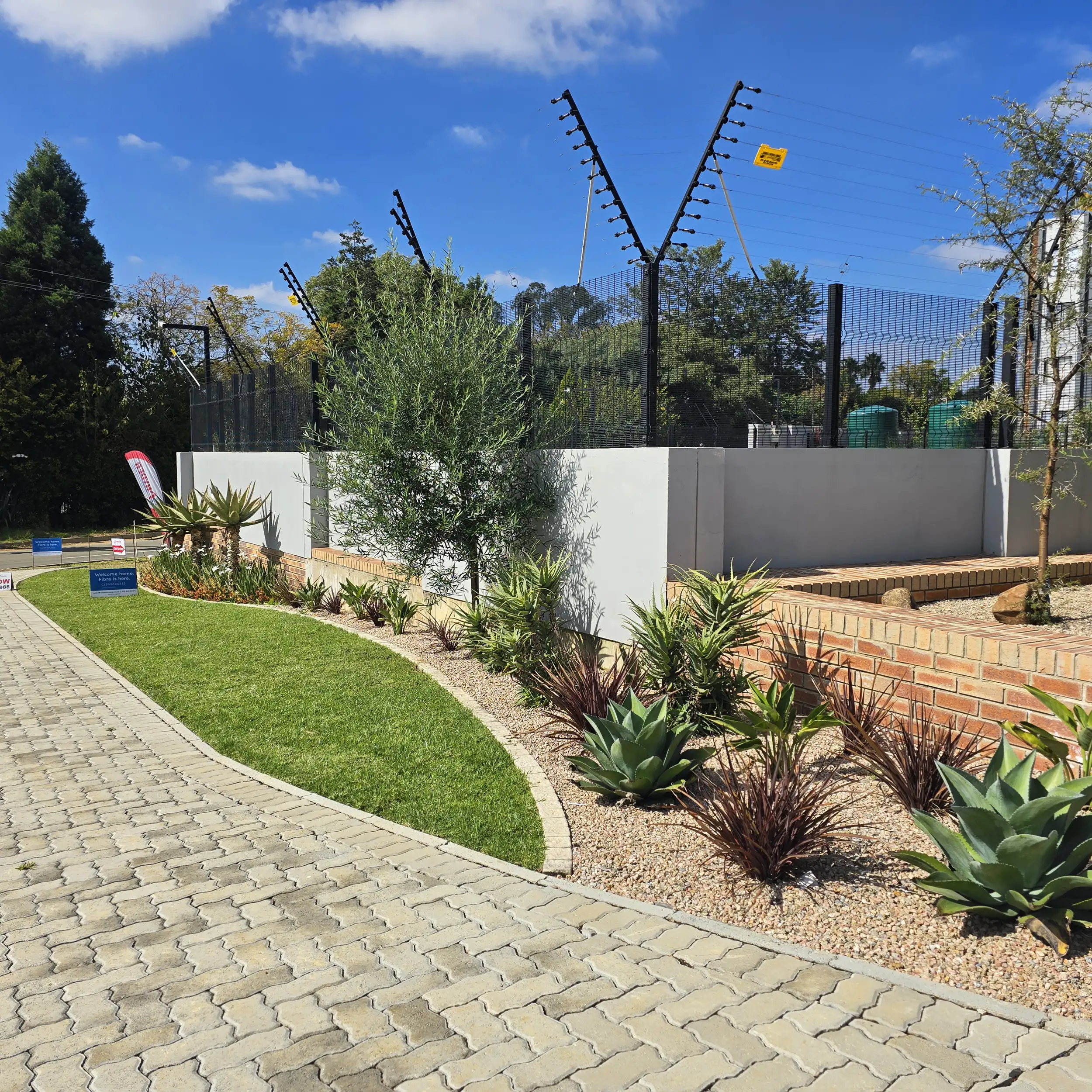 Commercial Landscaping project in Johannesburg by Living Green Landscapes