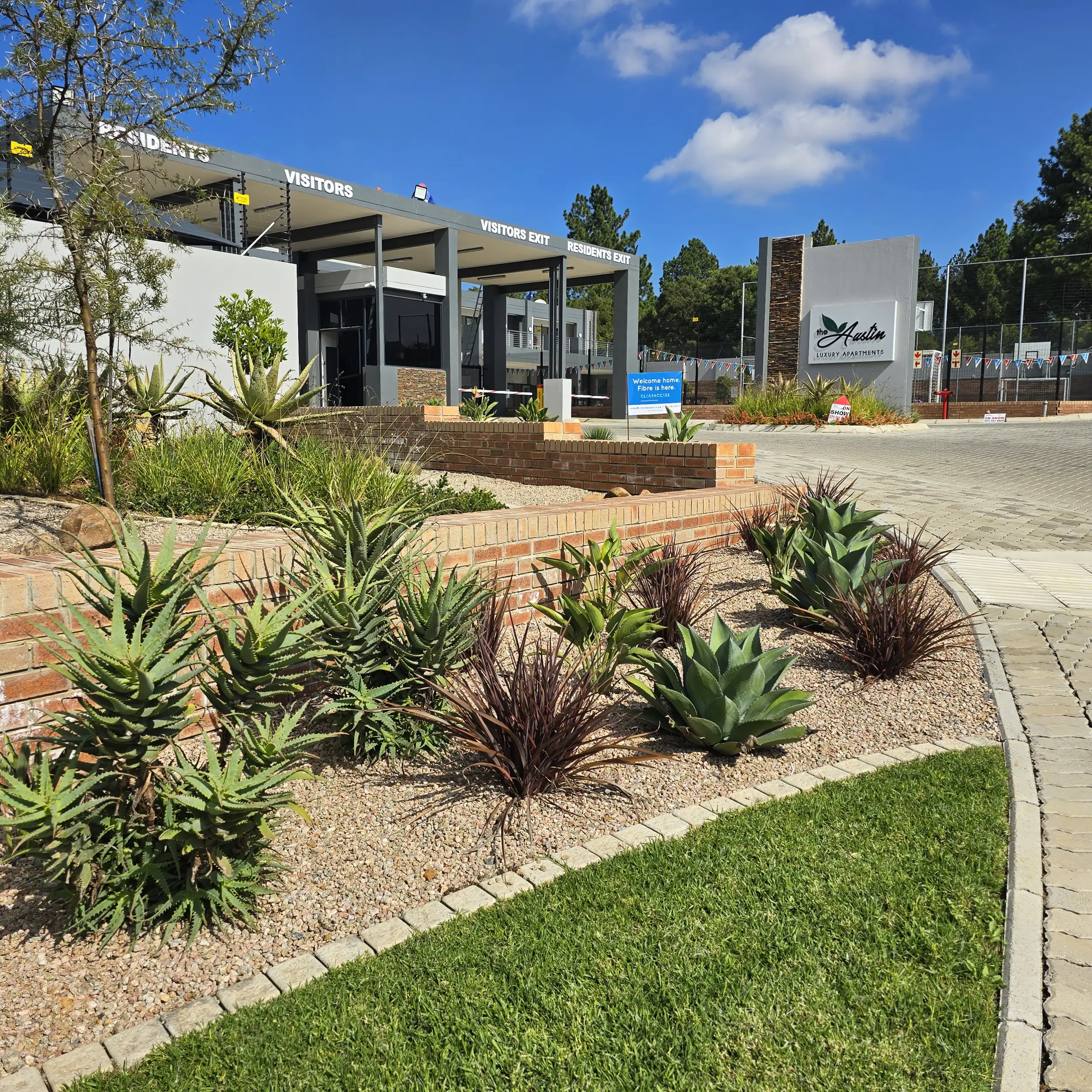 Commercial Landscaping project in Johannesburg by Living Green Landscapes