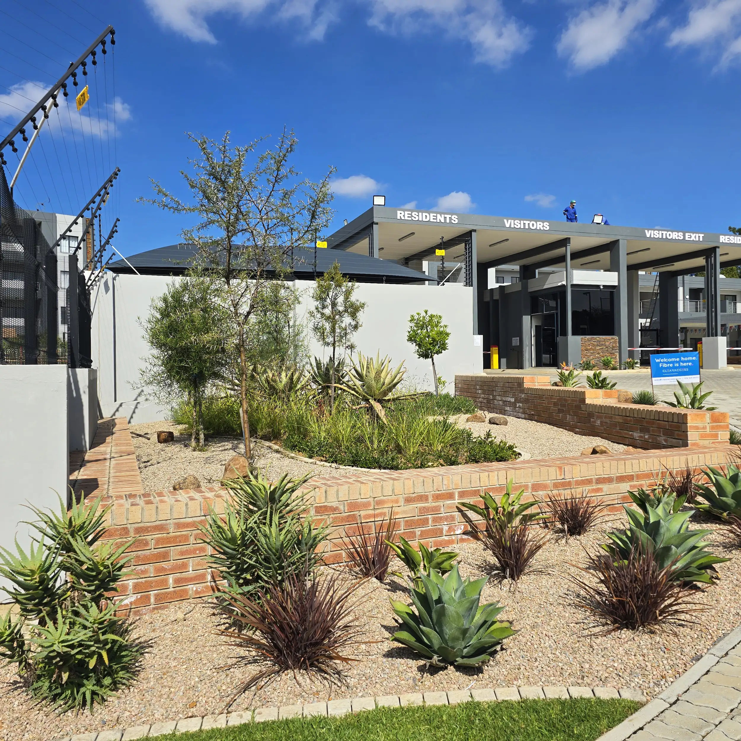 Commercial Landscaping project in Johannesburg by Living Green Landscapes