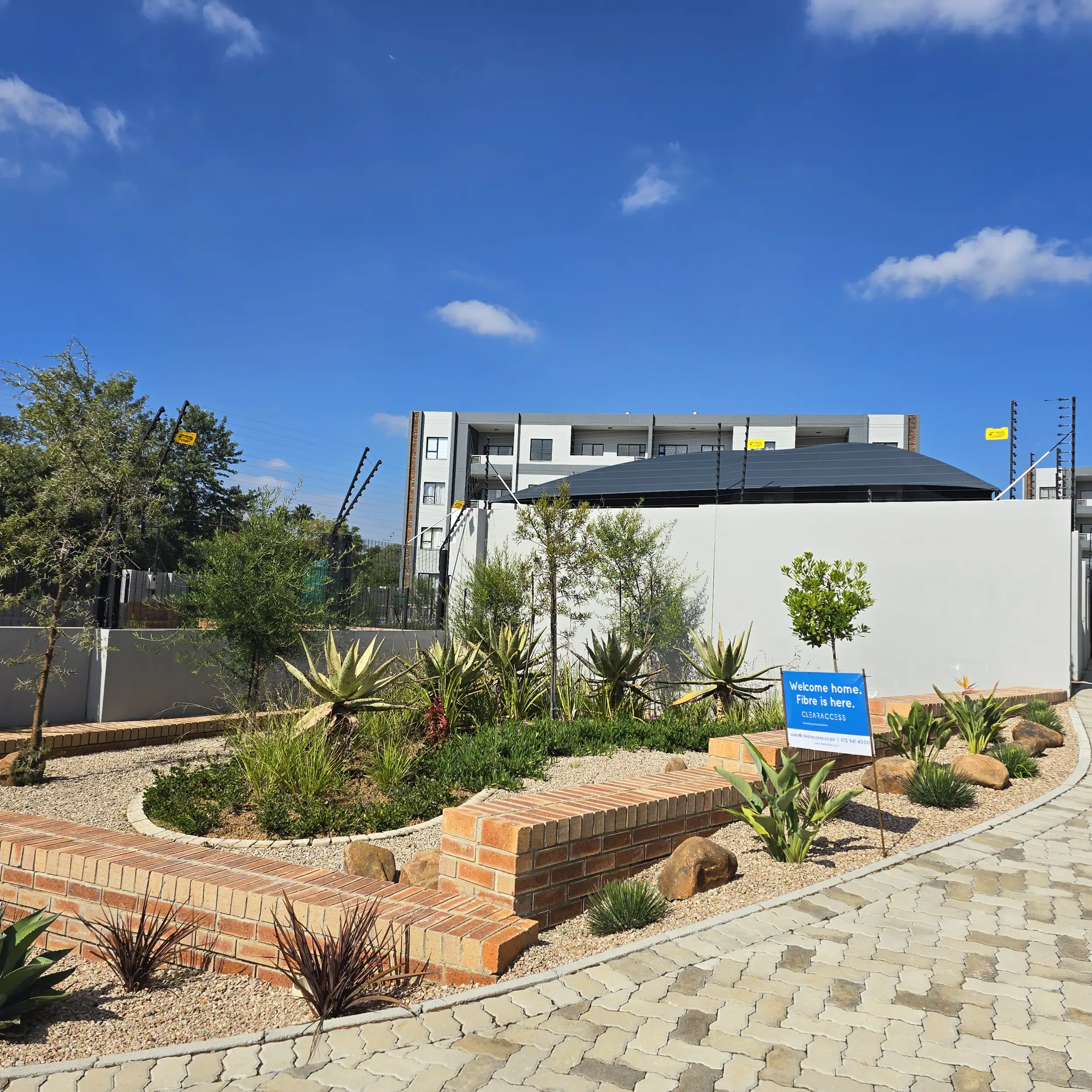 Commercial Landscaping project in Johannesburg by Living Green Landscapes
