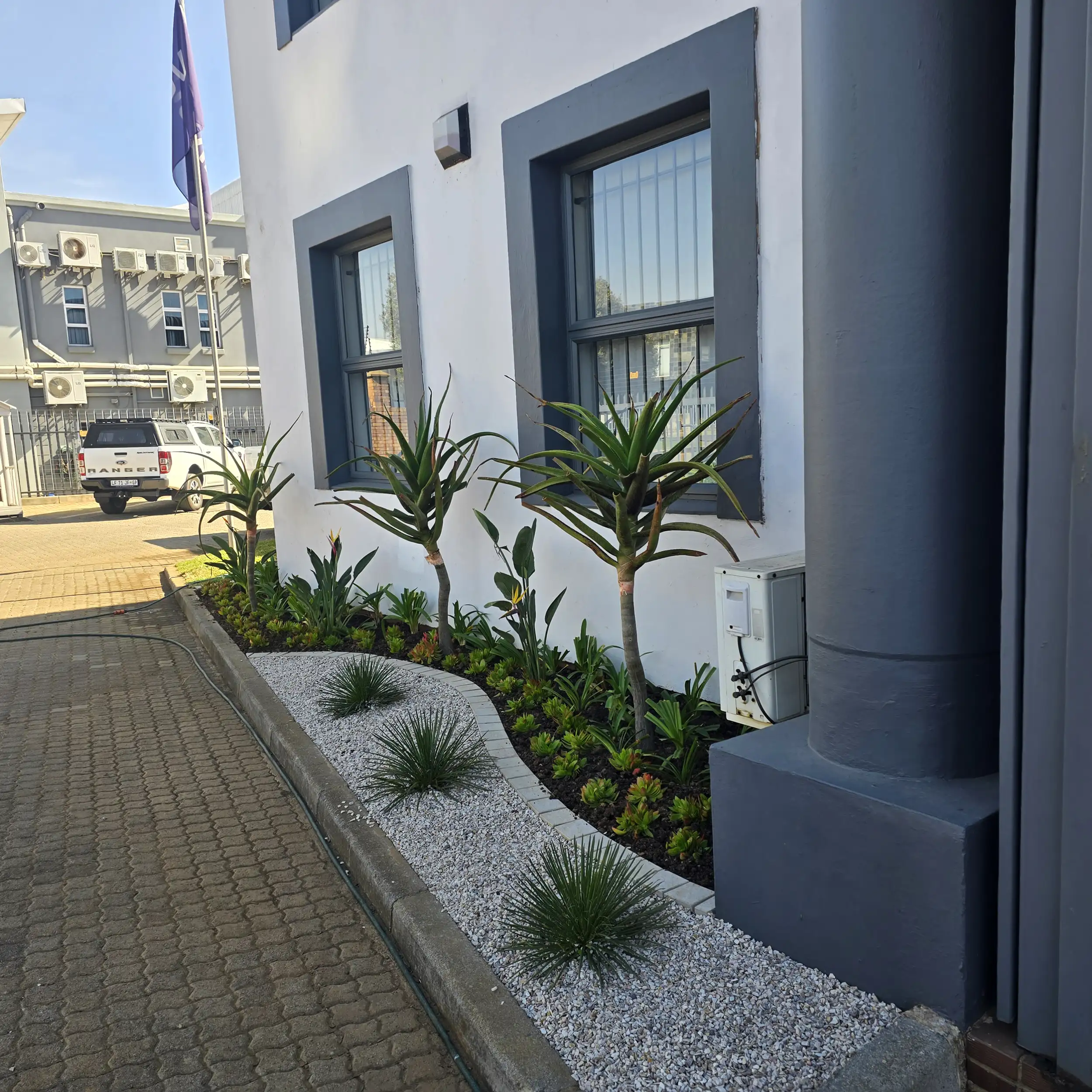 Commercial Landscaping project in Johannesburg by Living Green Landscapes