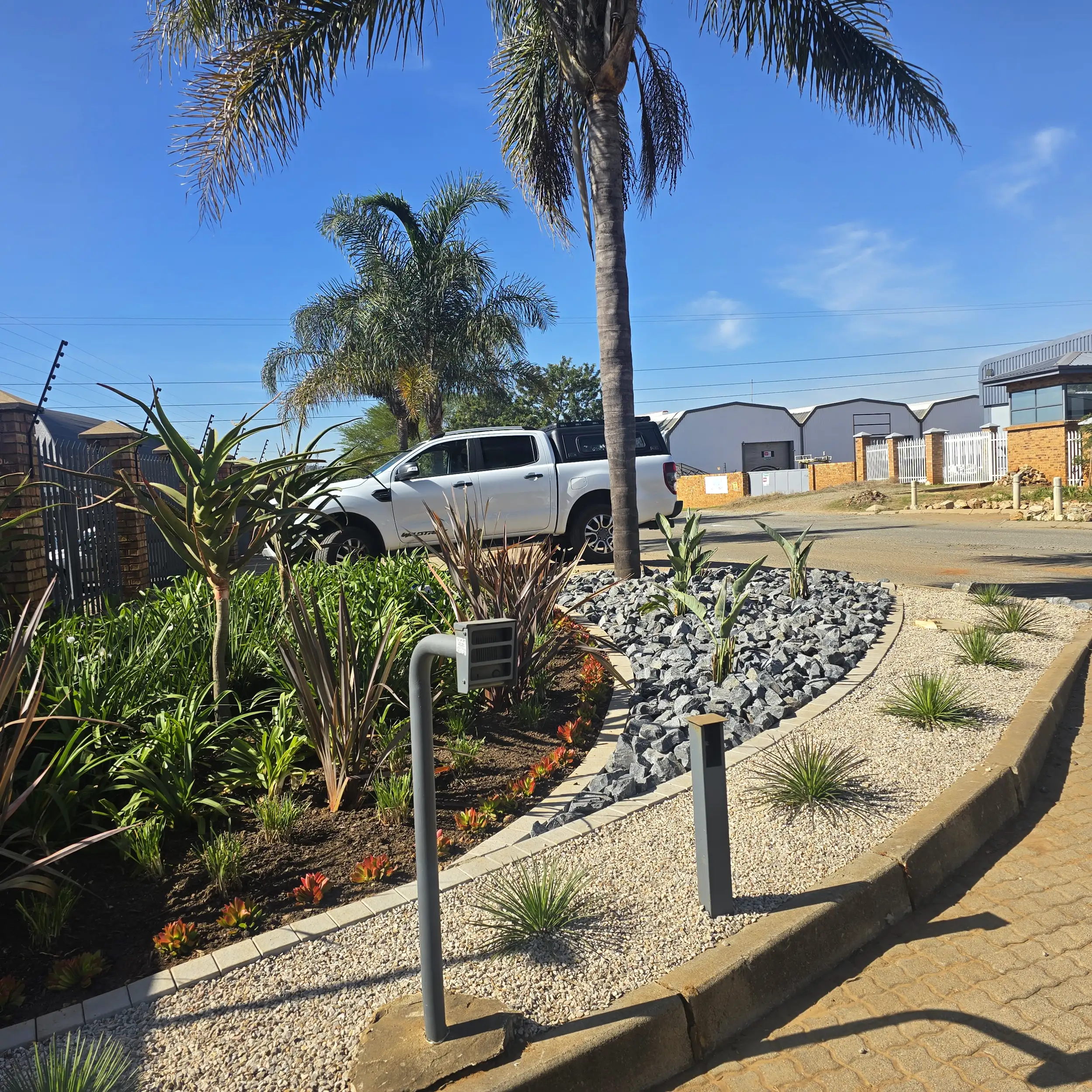 Commercial Landscaping project in Johannesburg by Living Green Landscapes