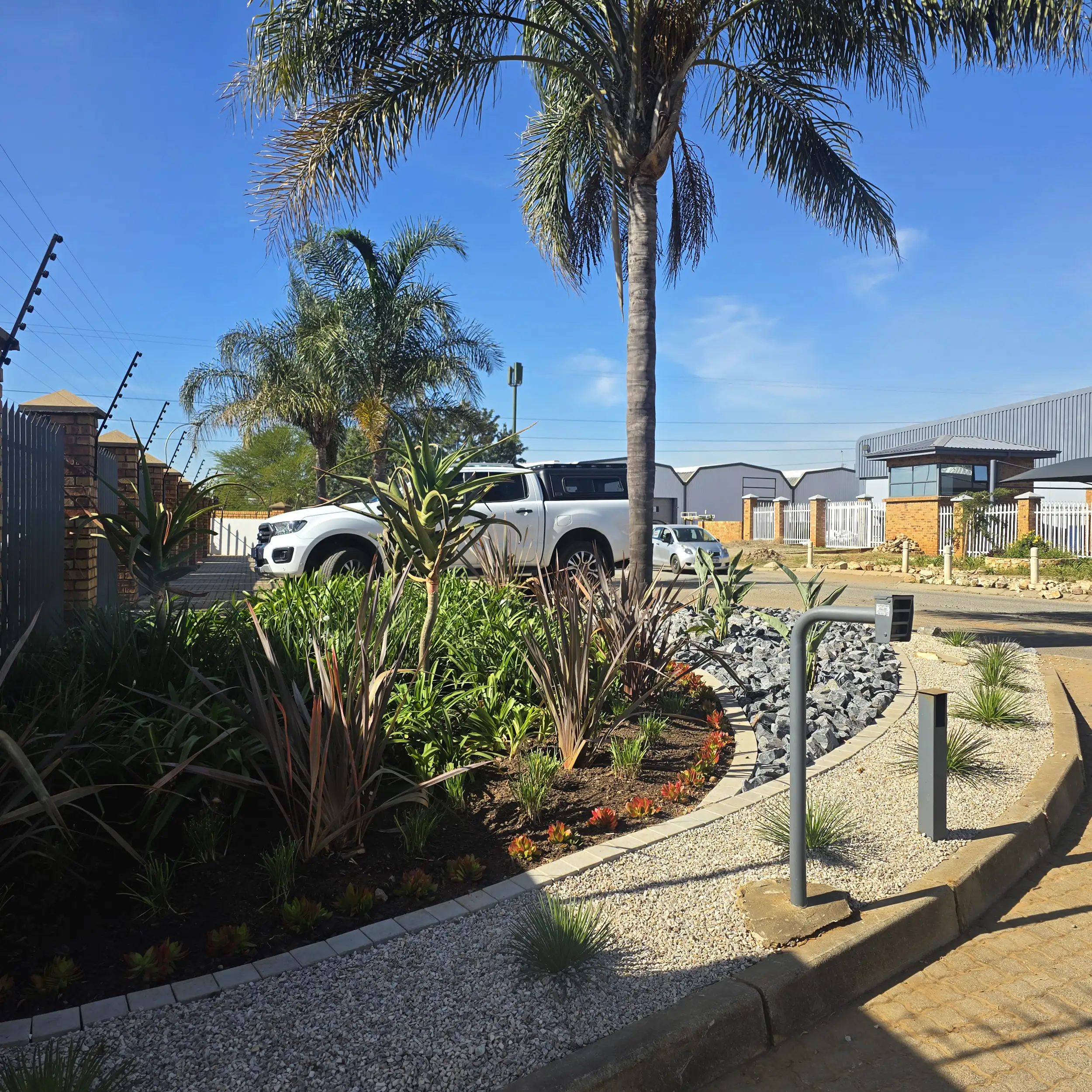 Commercial Landscaping project in Johannesburg by Living Green Landscapes