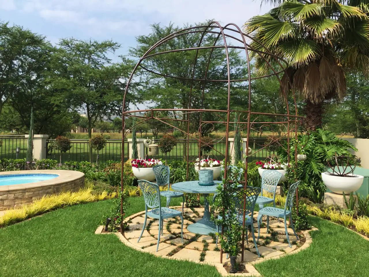 Garden Décor project in Johannesburg by Living Green Landscapes