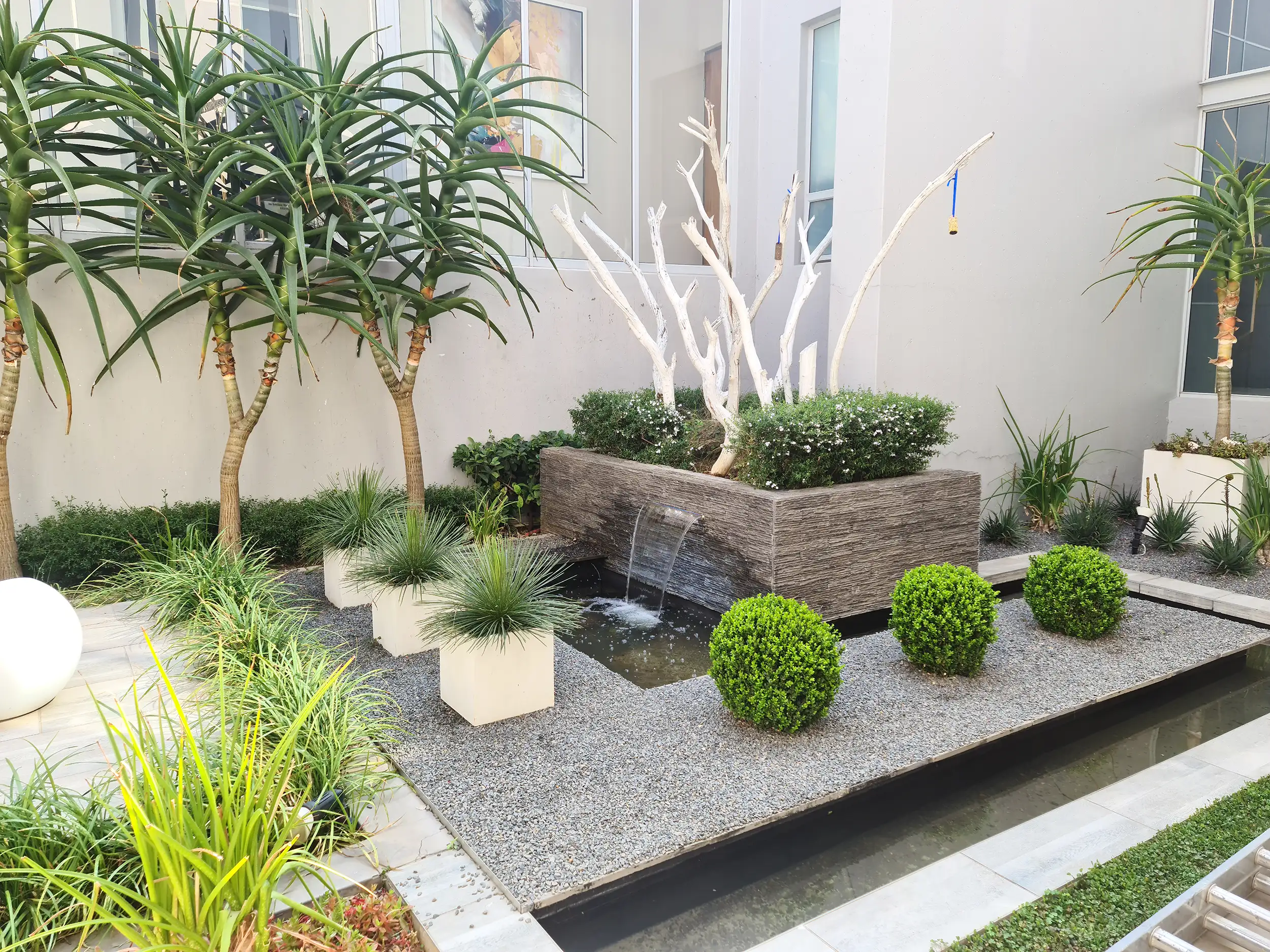 Landscaping project in Johannesburg by Living Green Landscapes