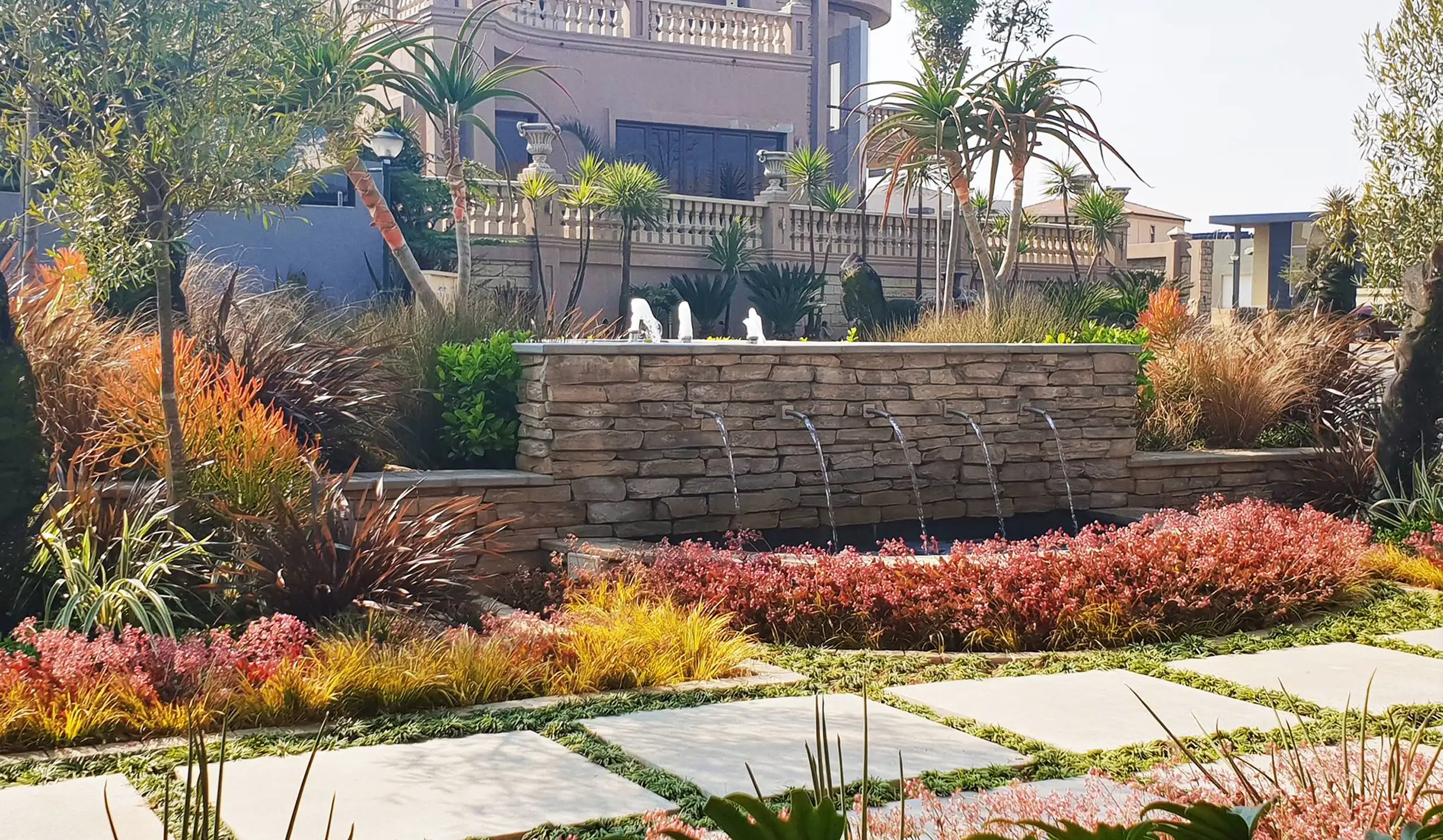 Water Features project in Johannesburg by Living Green Landscapes